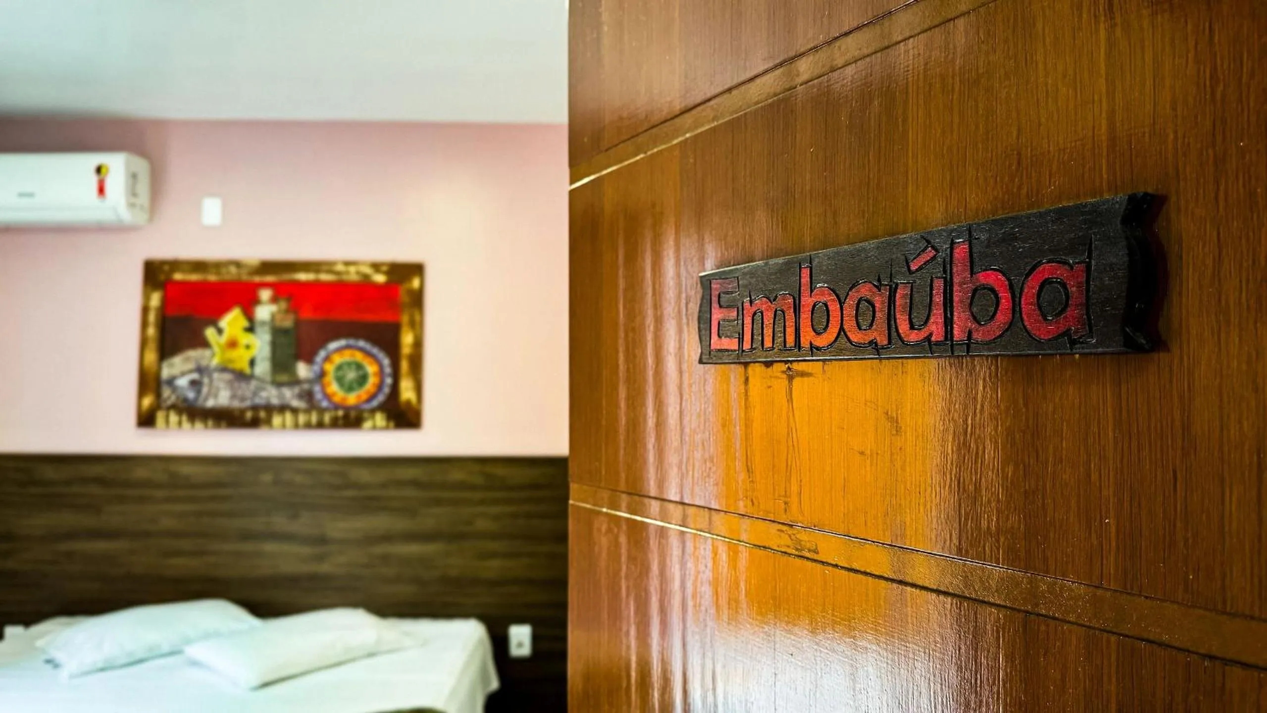 Bed in Pousada Bernúncia - Com café da Manhã, próximo a Praia Grande