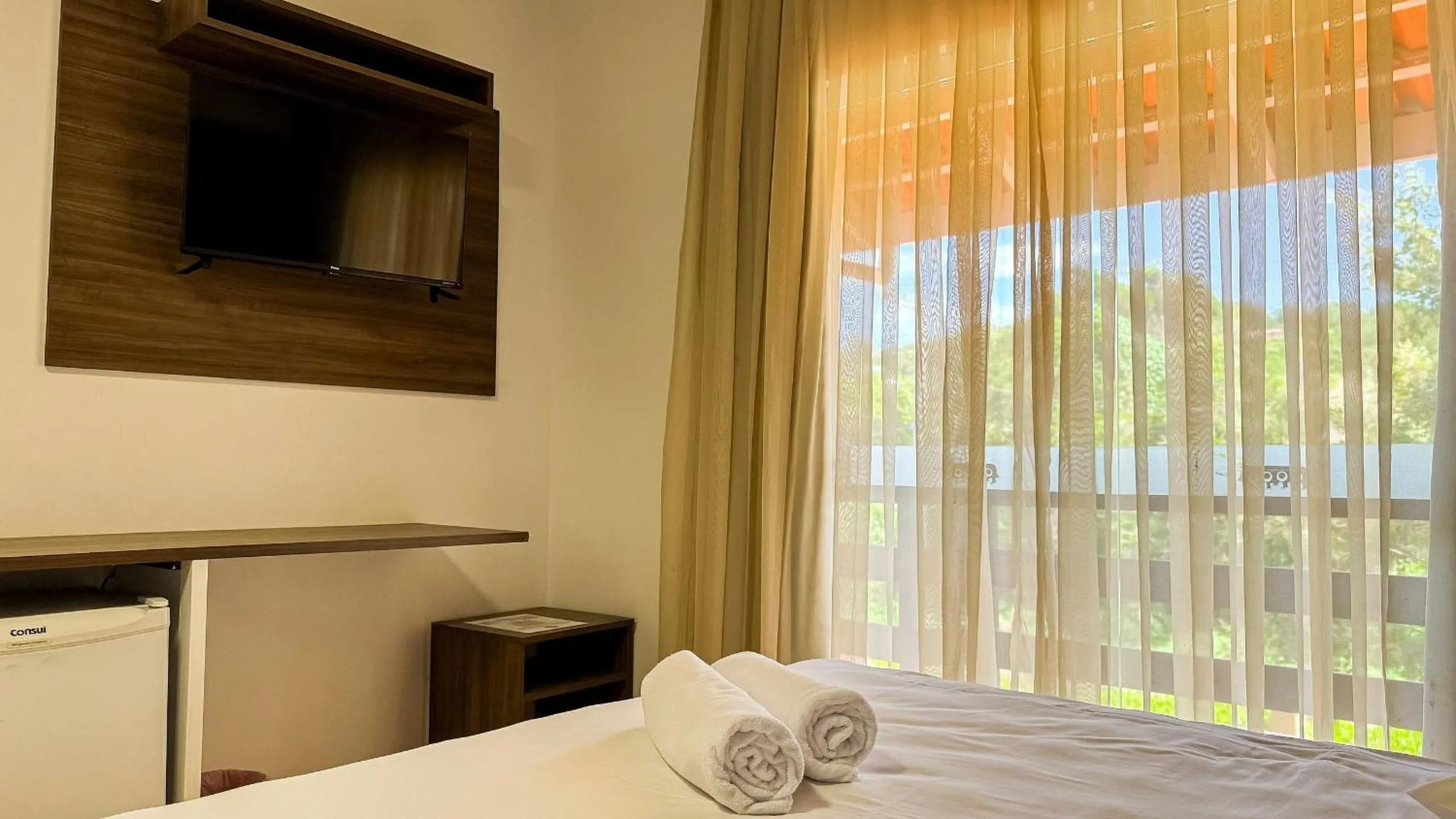 Bed in Pousada Bernúncia - Com café da Manhã, próximo a Praia Grande