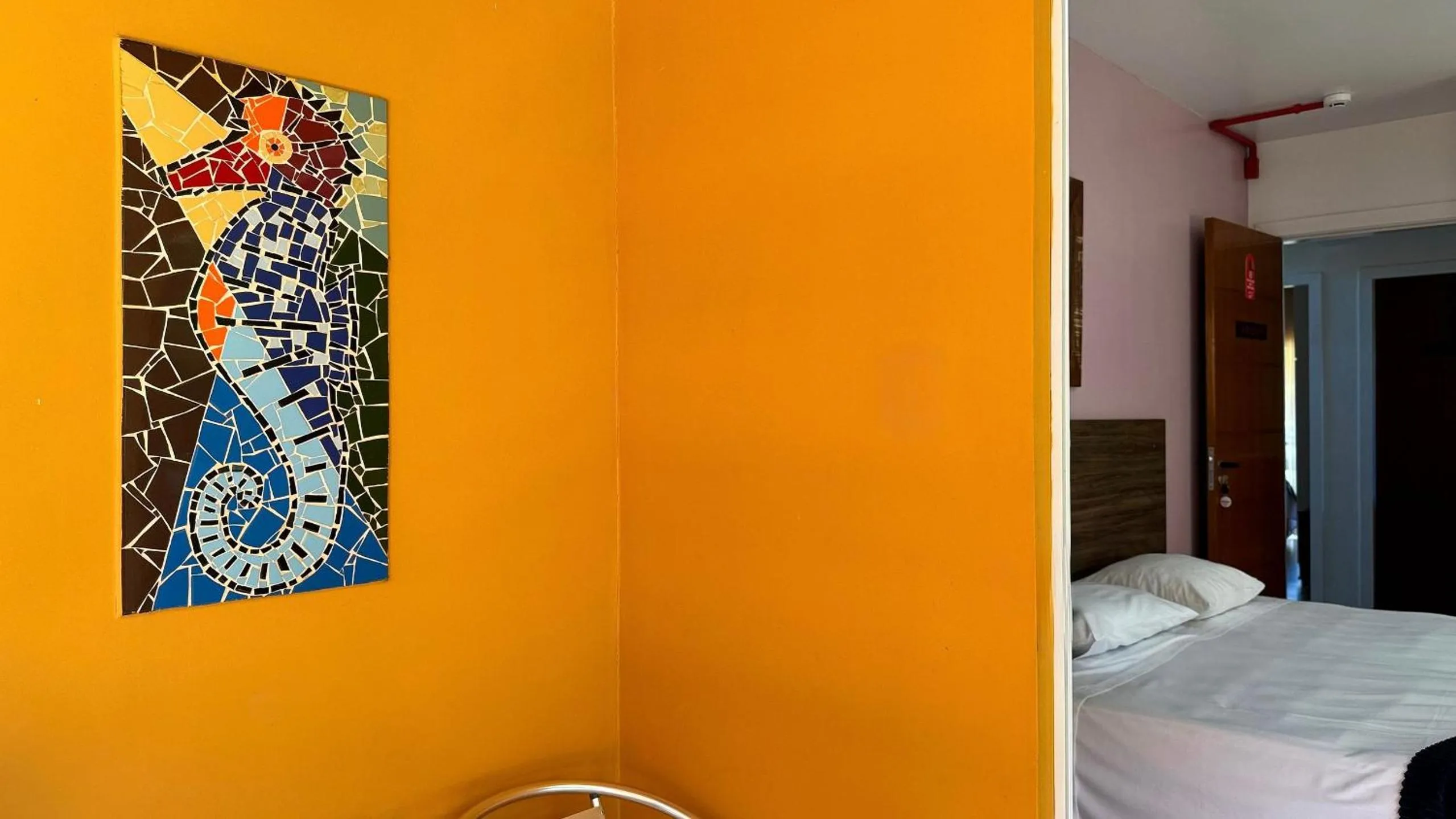 Bed in Pousada Bernúncia - Com café da Manhã, próximo a Praia Grande