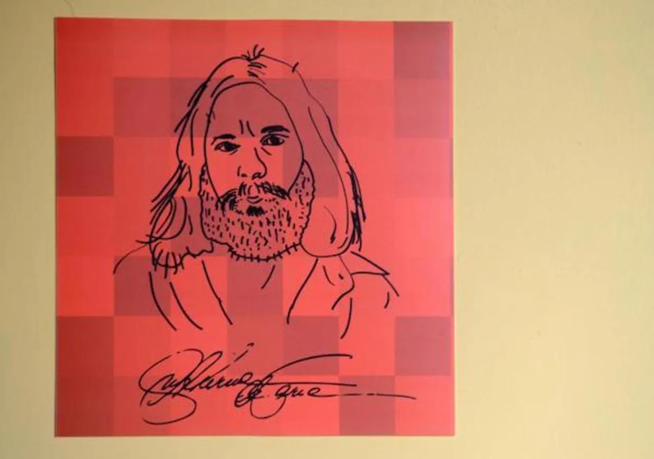 Decorative detail in Brasileranza Hostel