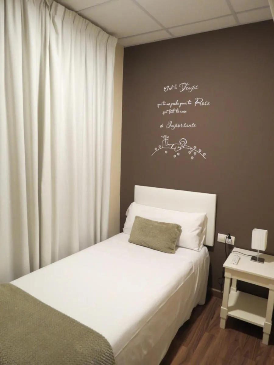 Bed in Hostal Petit Príncep