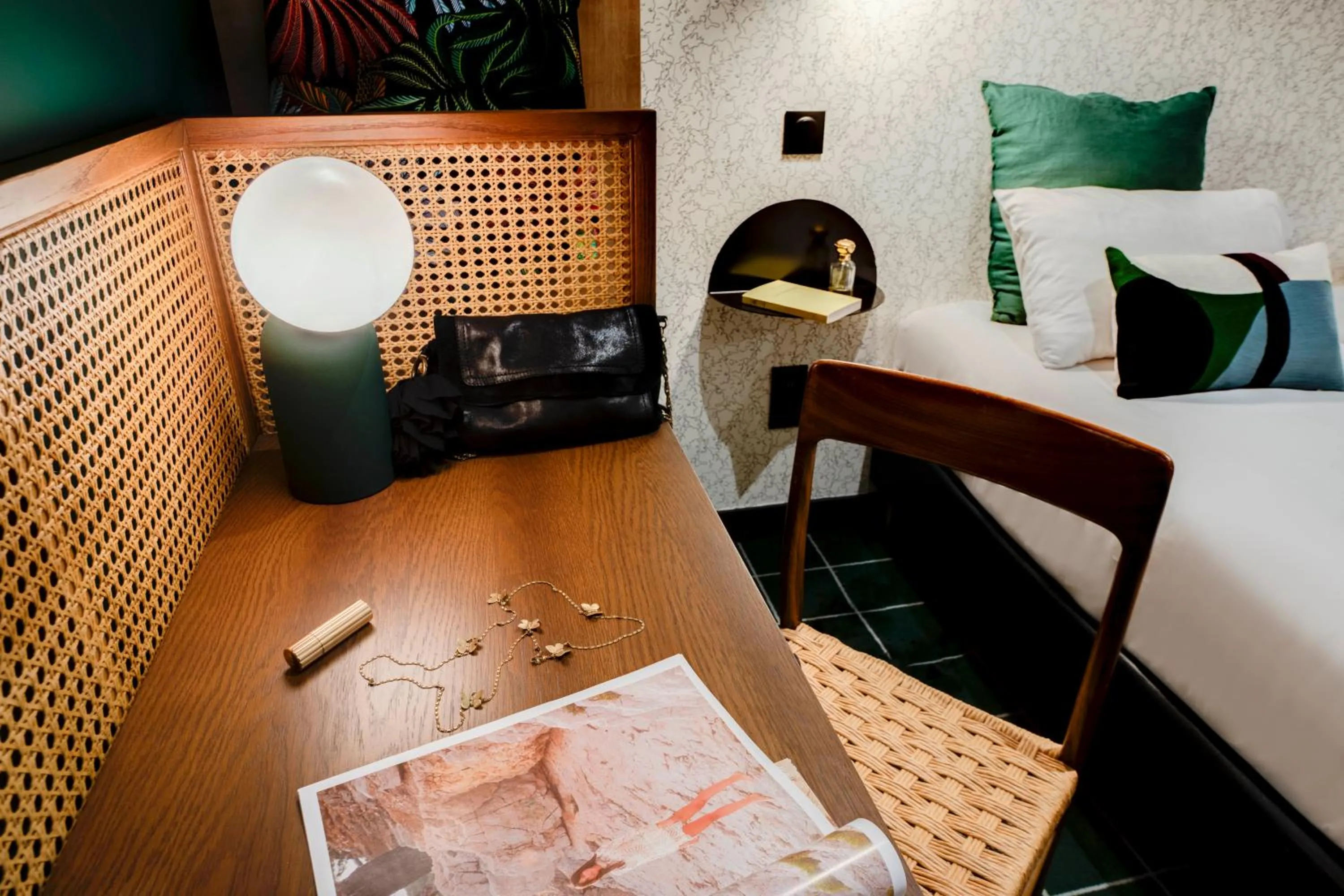 Decorative detail in Republik Hotel