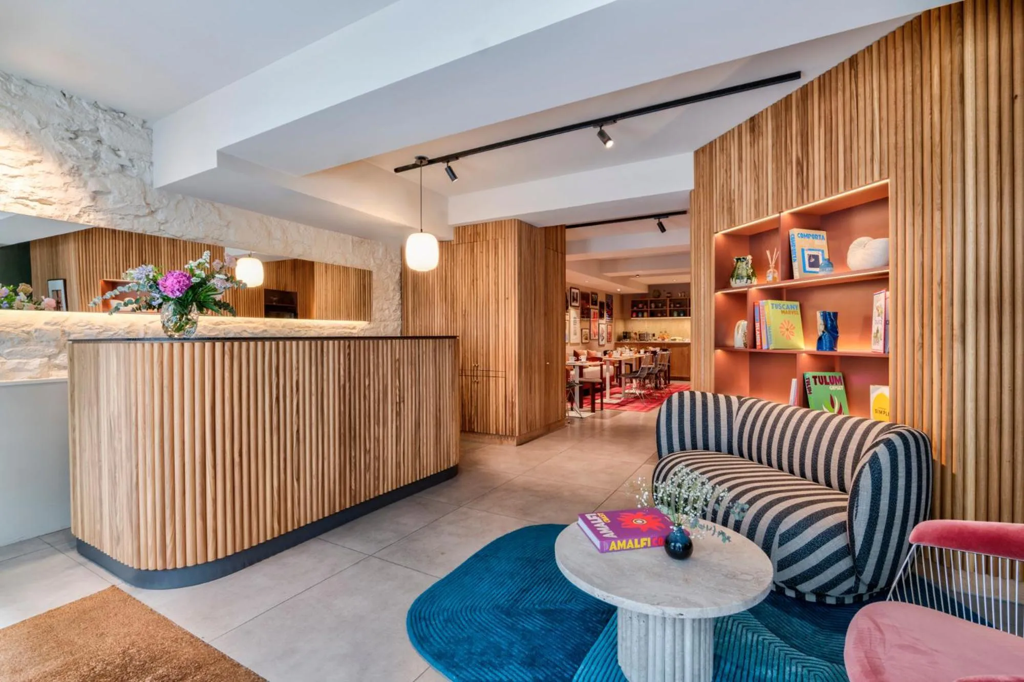 Living room in Republik Hotel