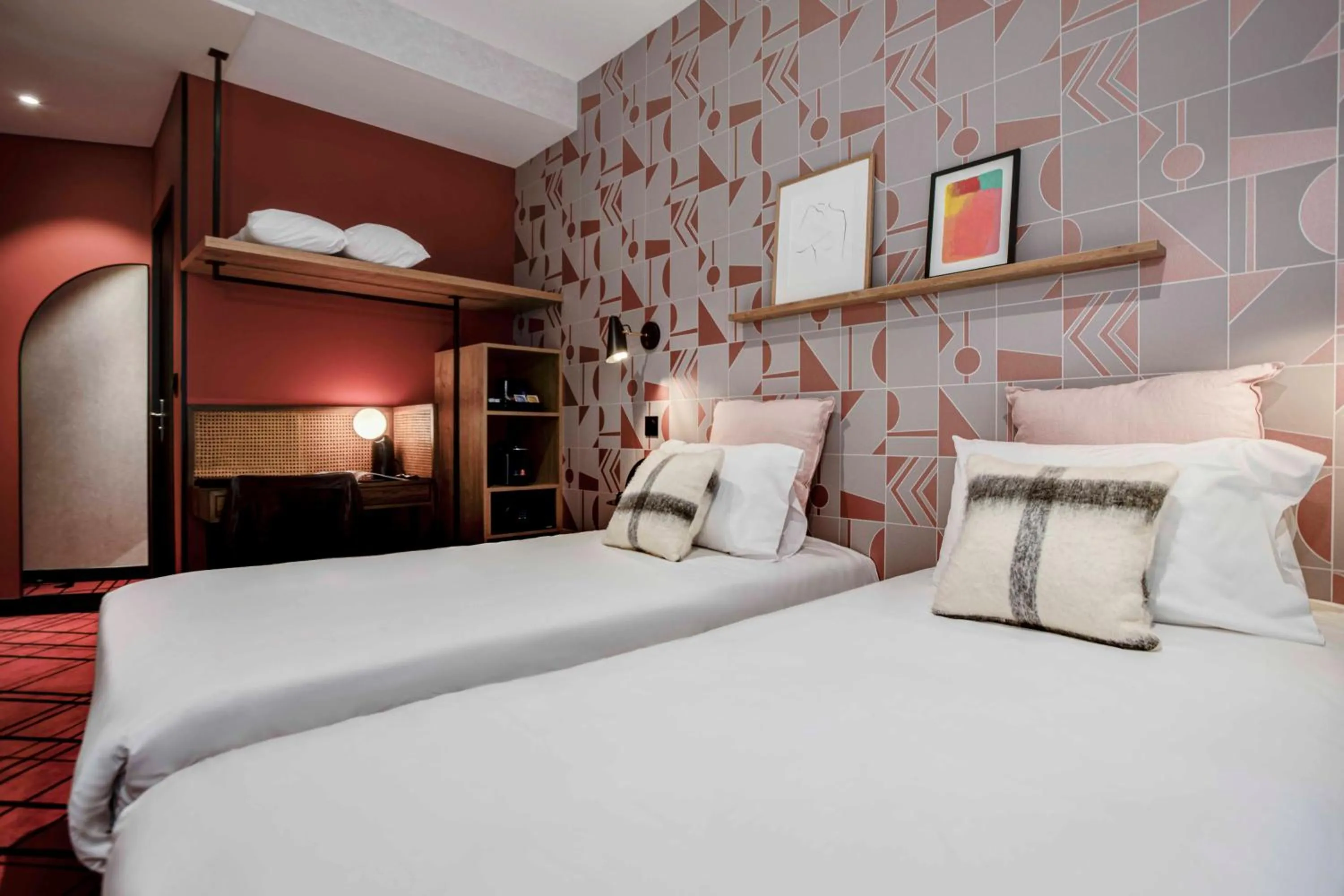 Bed in Republik Hotel