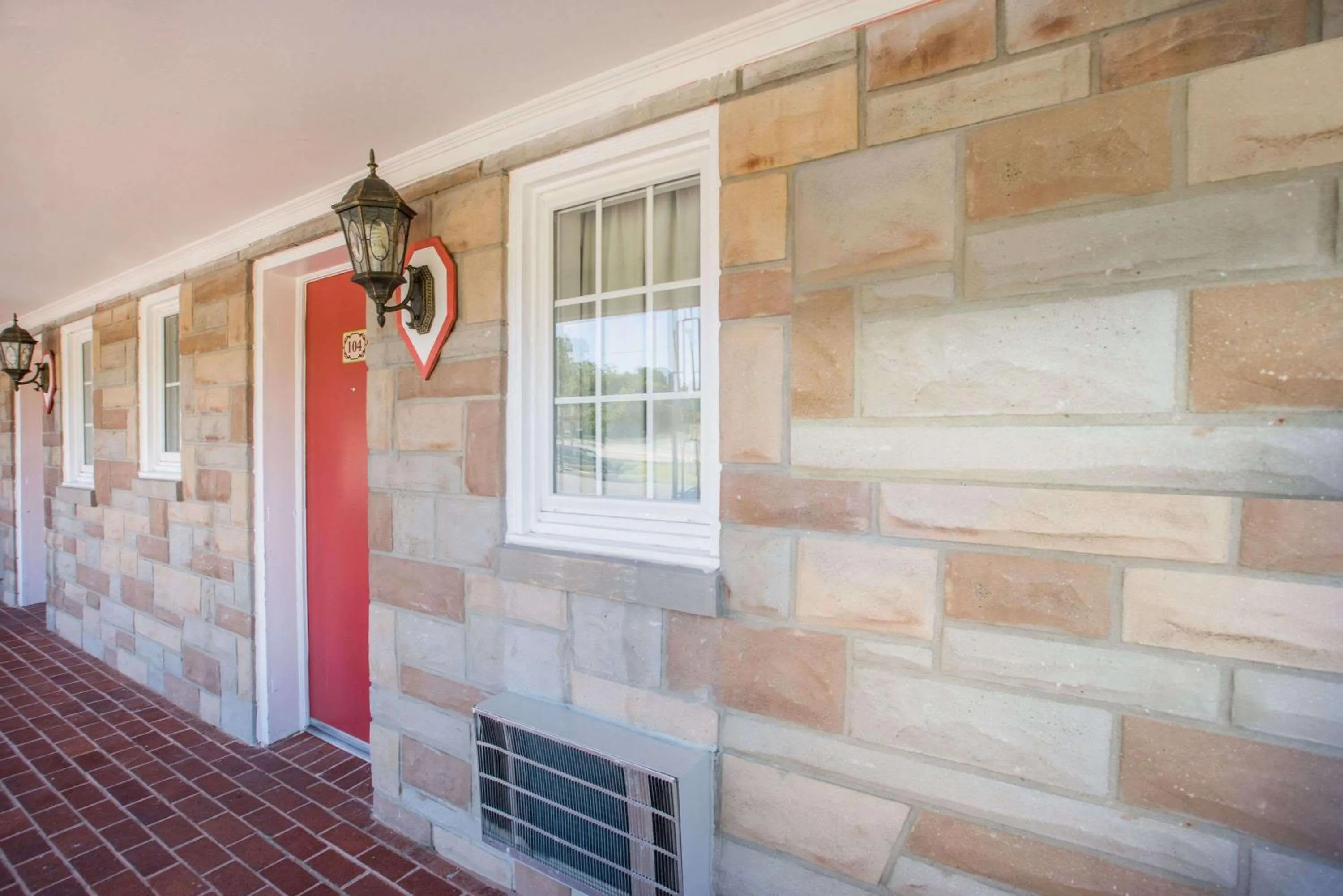 Property building in The Hillside Hotel