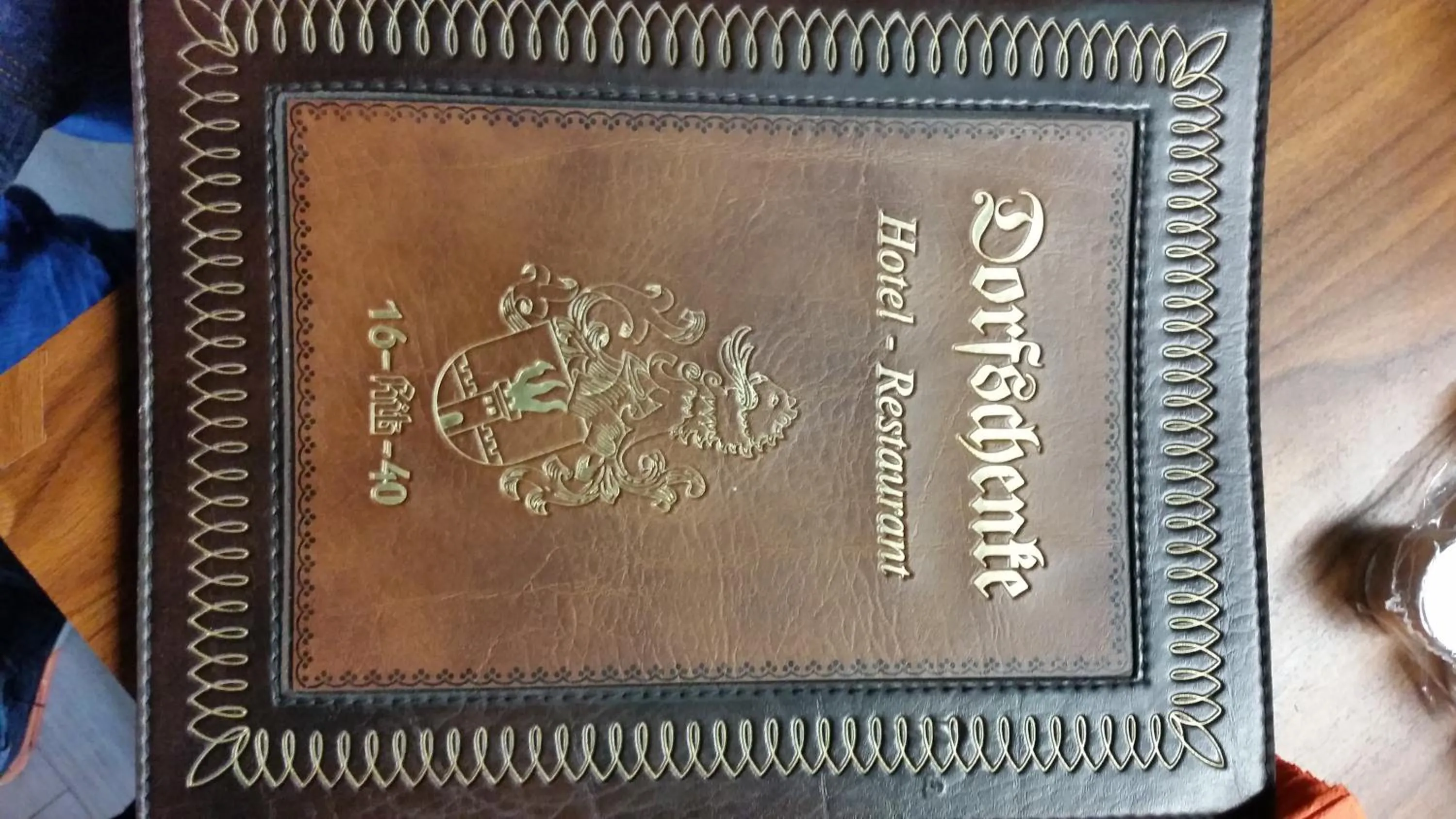 Decorative detail in Hotel Dorfschenke