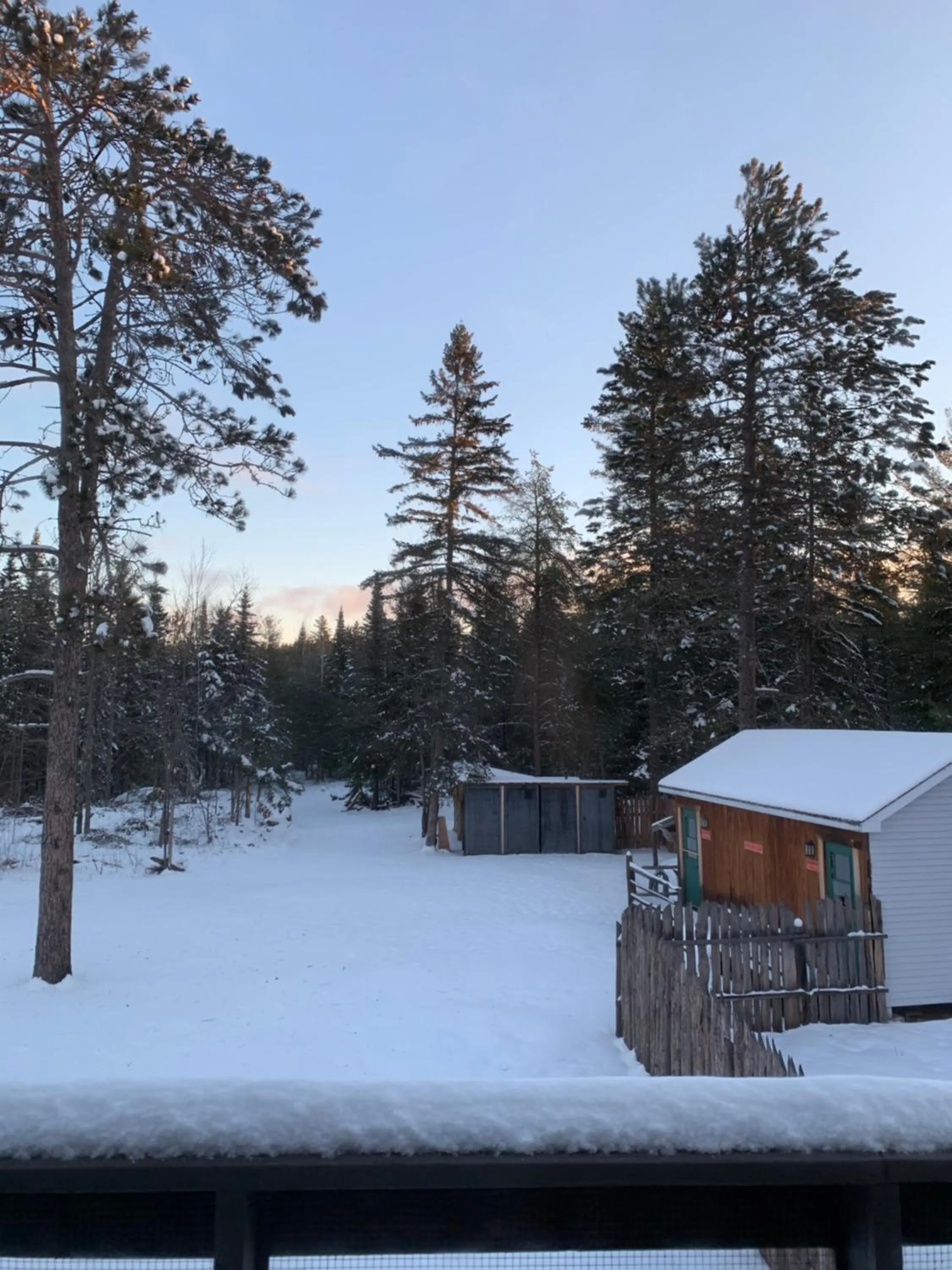Winter in L'Auberge Refuge du Trappeur