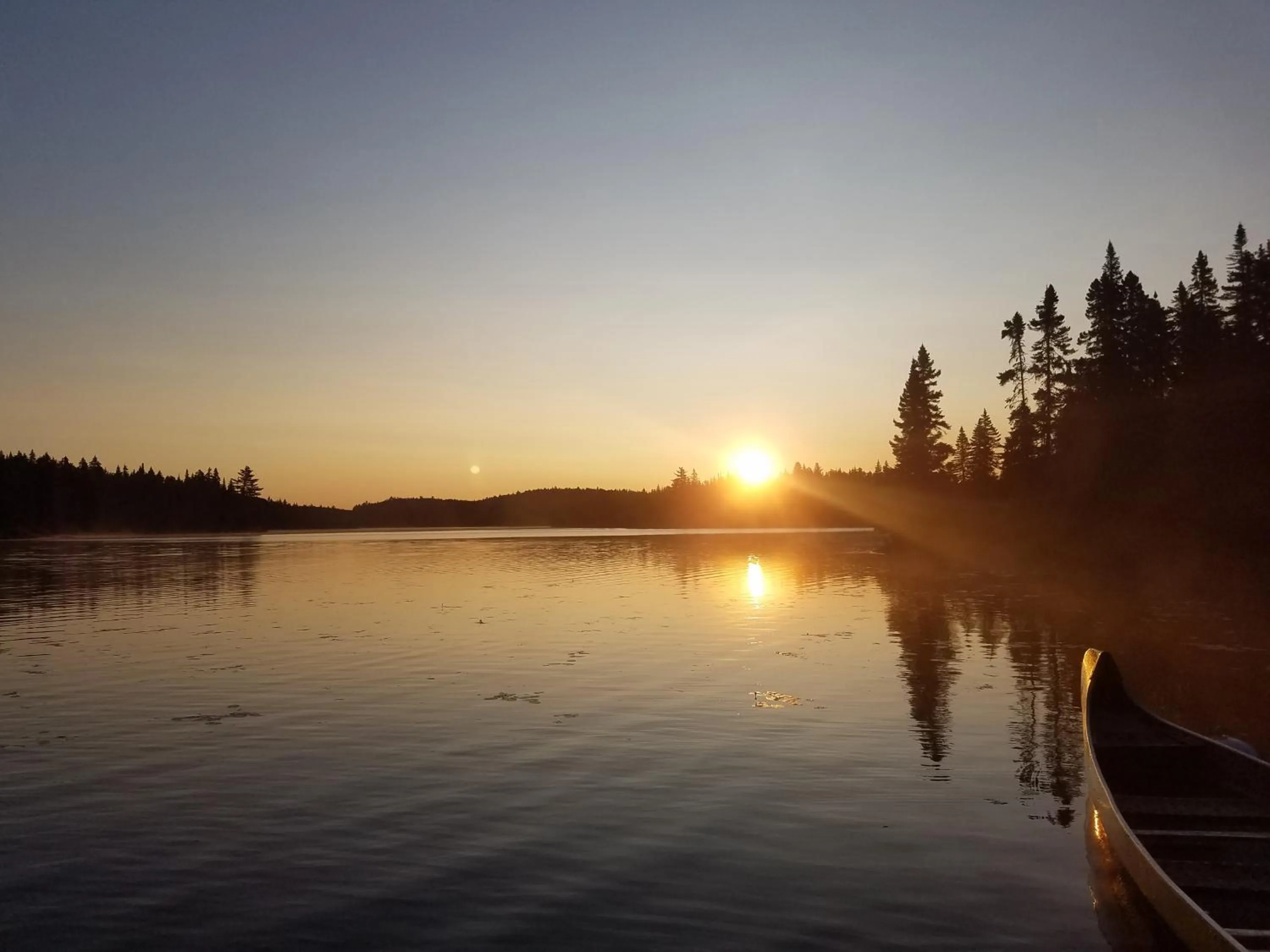 Beach in L'Auberge Refuge du Trappeur