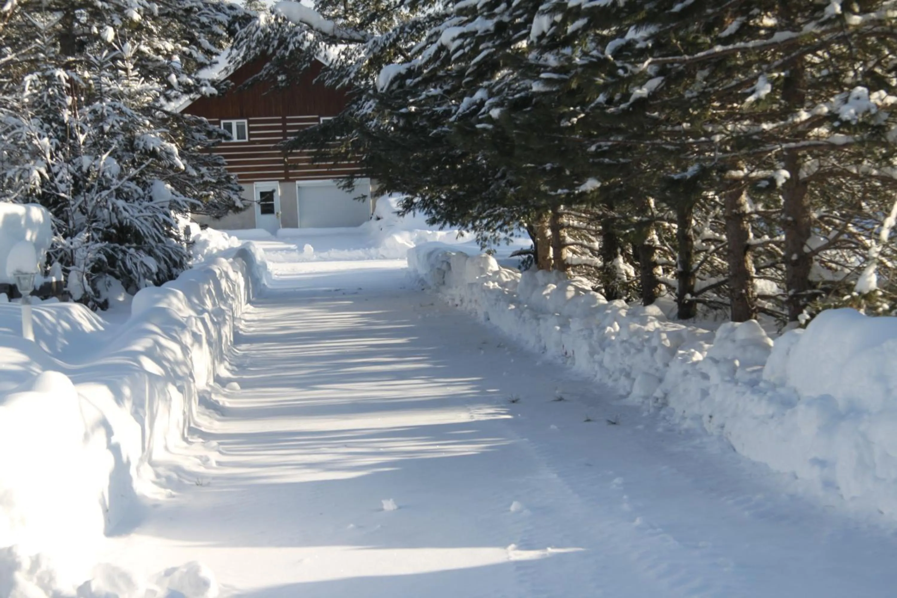 Winter in L'Auberge Refuge du Trappeur
