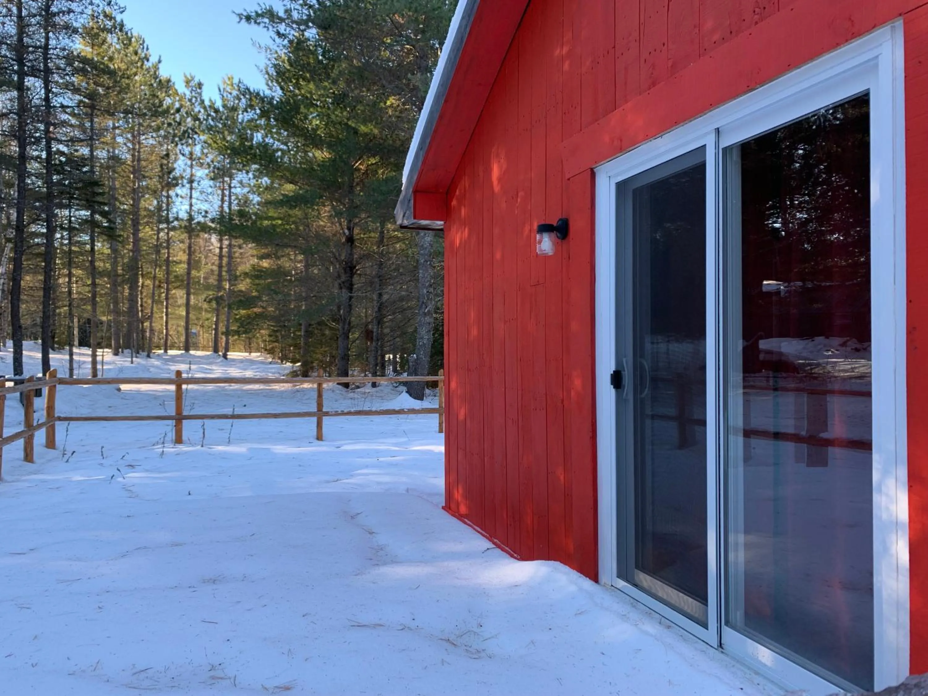 Winter in L'Auberge Refuge du Trappeur