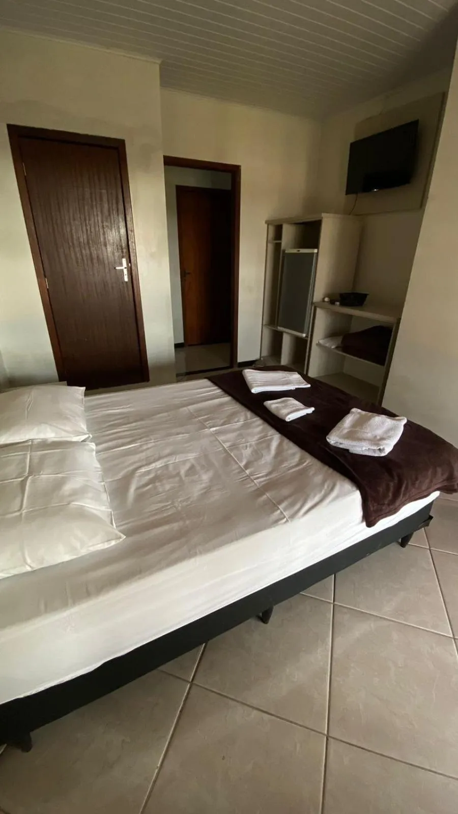 Bed in Hotel Panorâmico