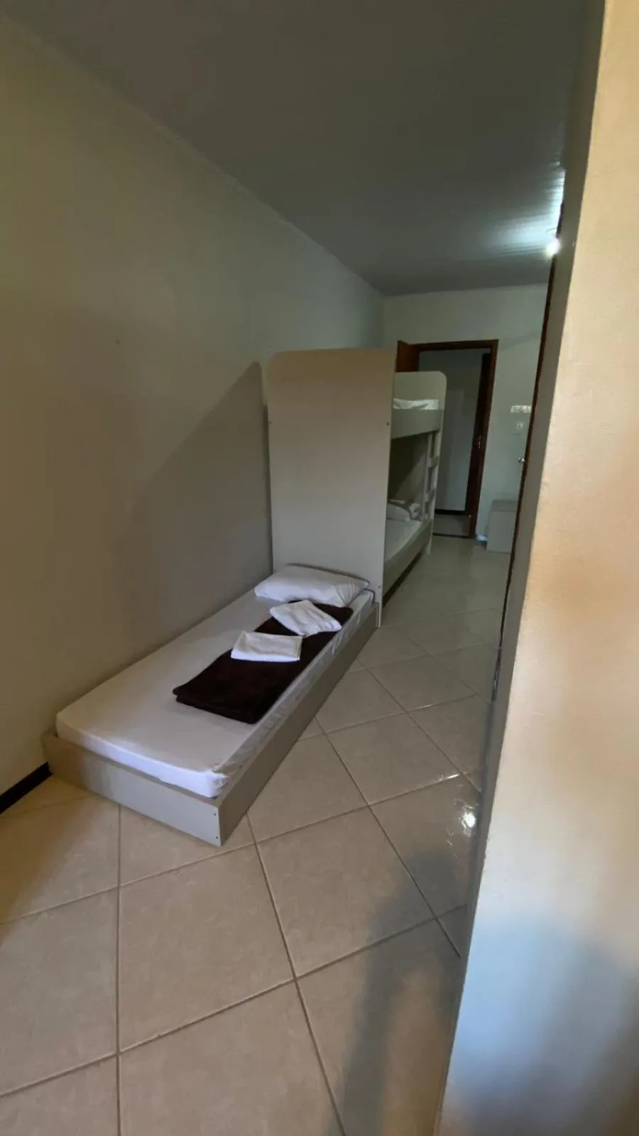 Bed in Hotel Panorâmico