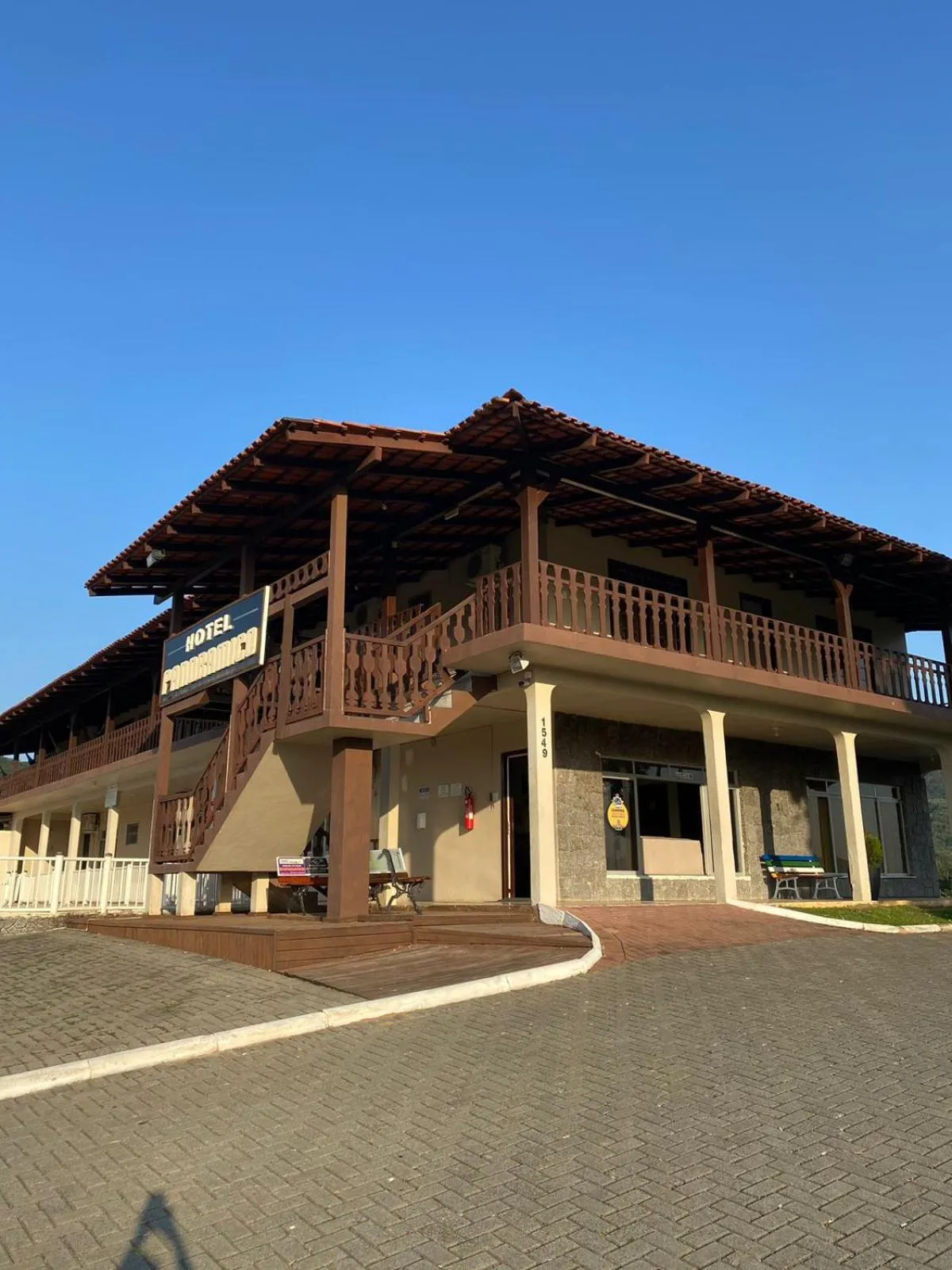 Property building in Hotel Panorâmico