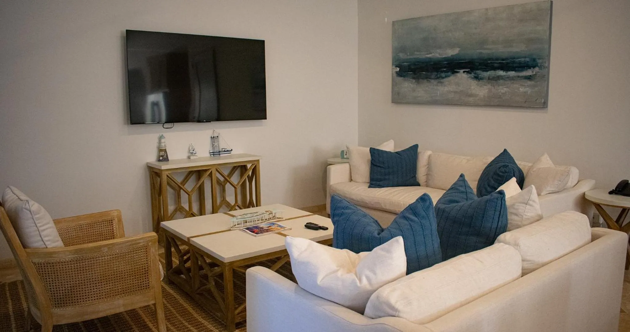 Living room in Los Cabos Golf Resort, Trademark Collection by Wyndham