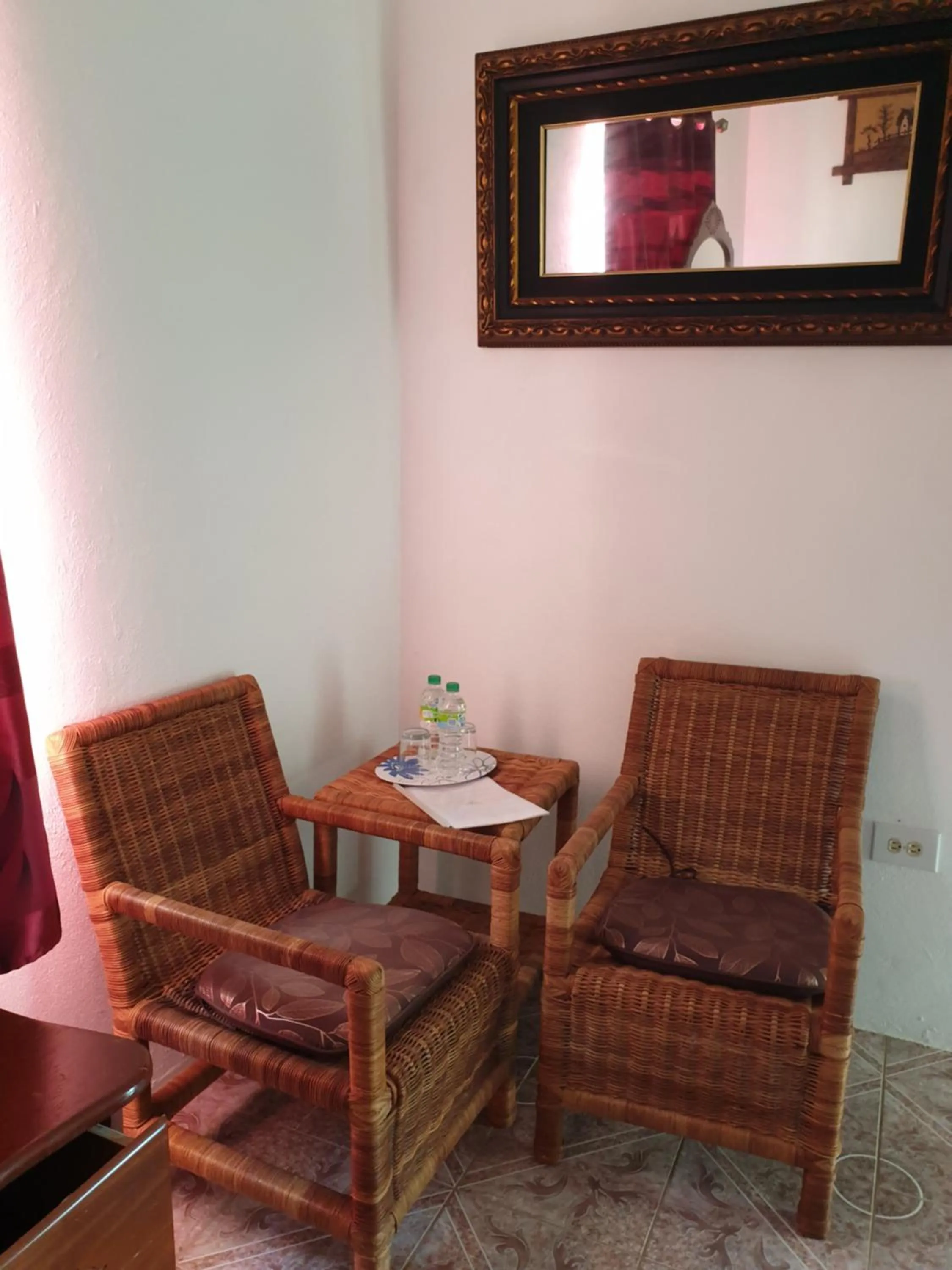 Seating area in Polish Princess Guest House