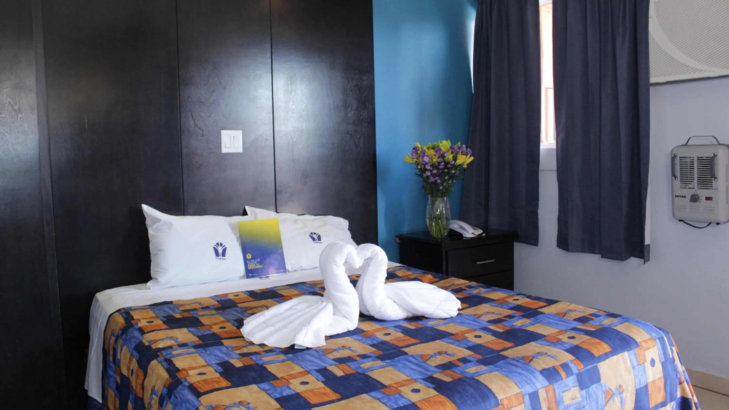 Bed in Motel Las Fuentes