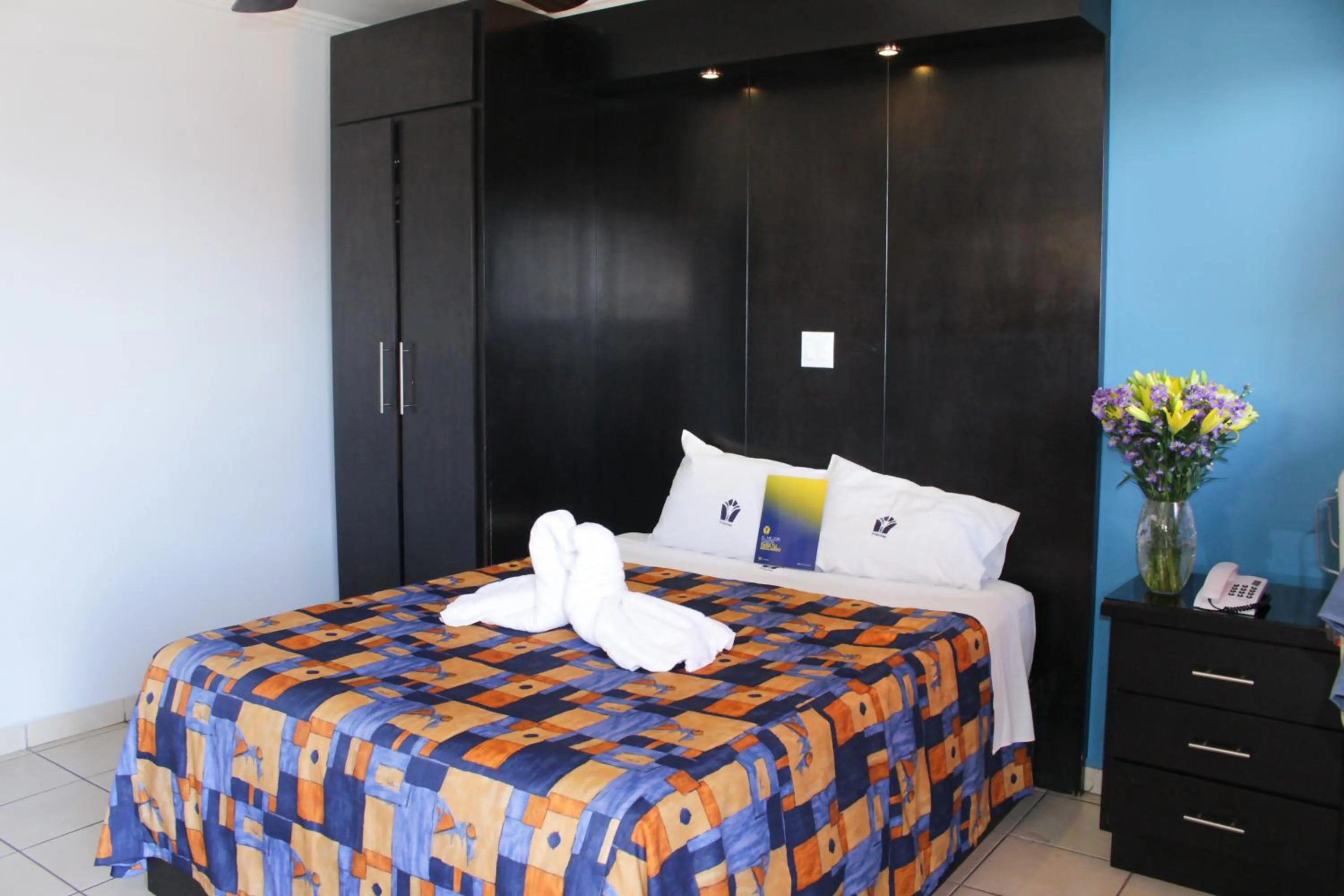 Bed in Motel Las Fuentes