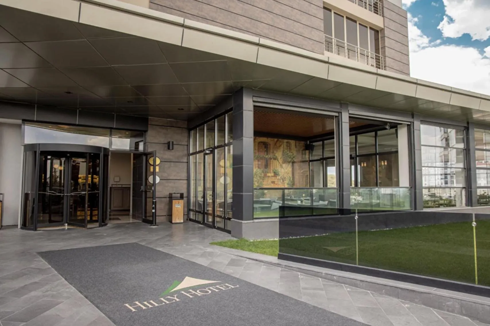 Property building in Hilly Hotel