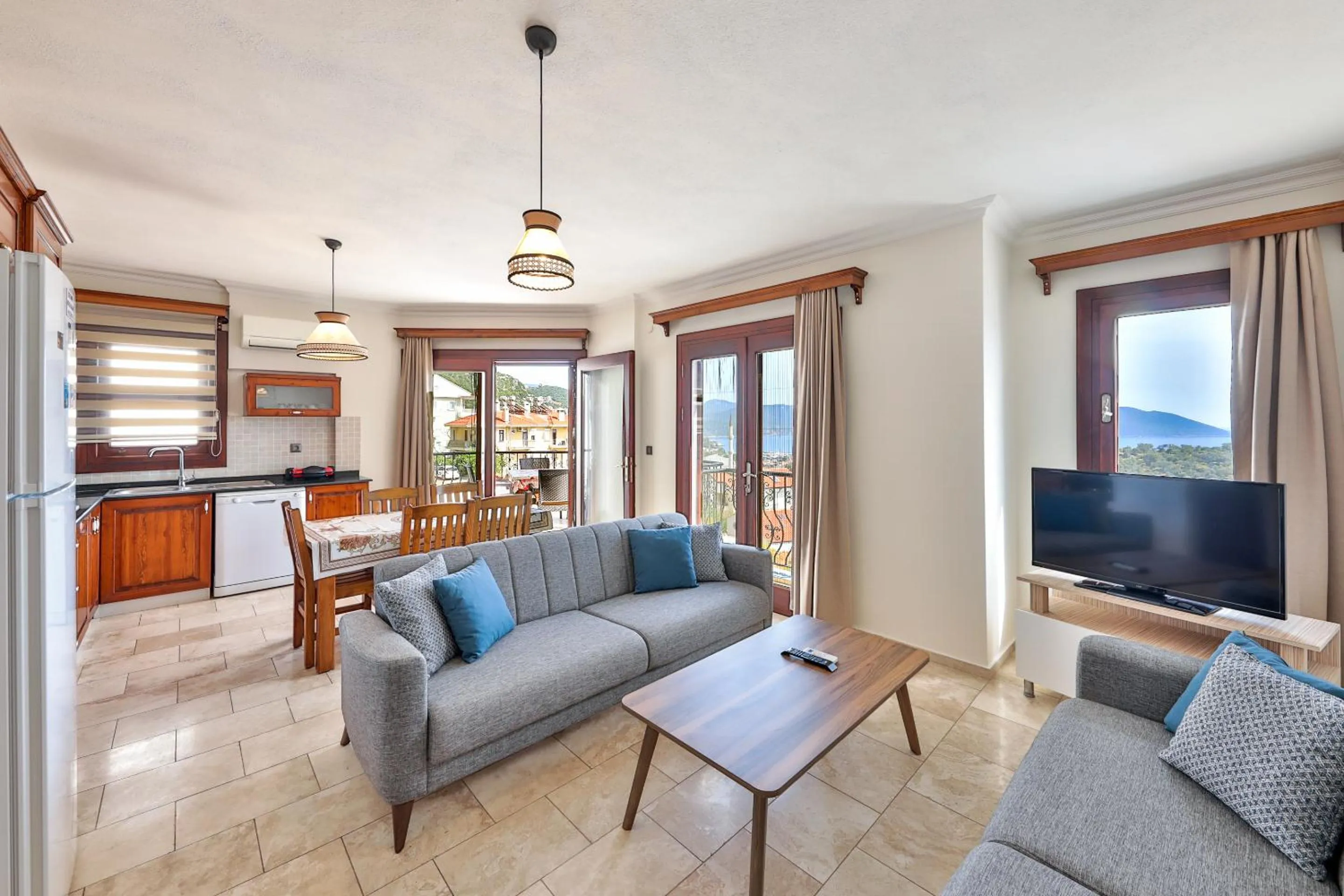 Living room in Nirvana Apartments