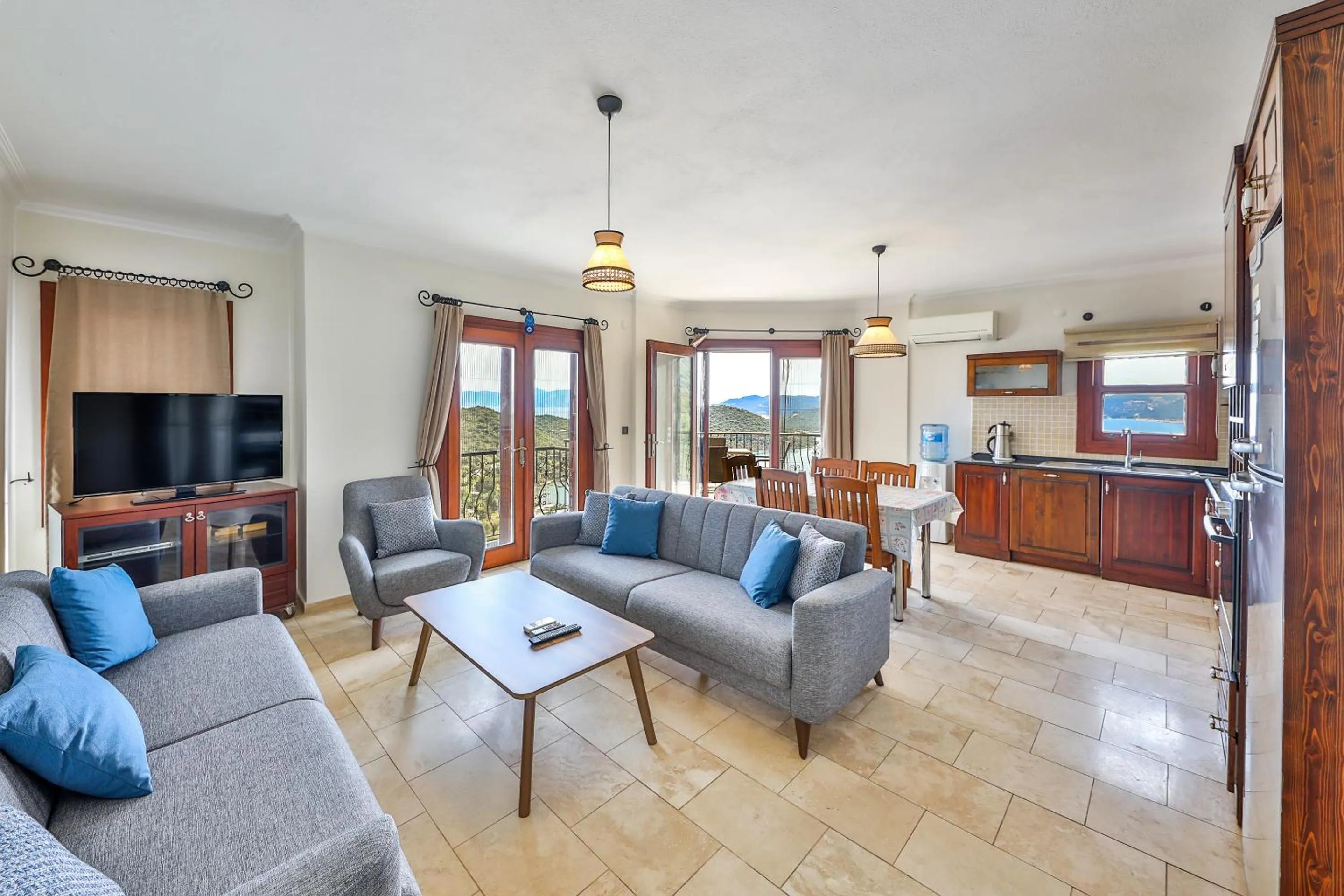 Living room in Nirvana Apartments