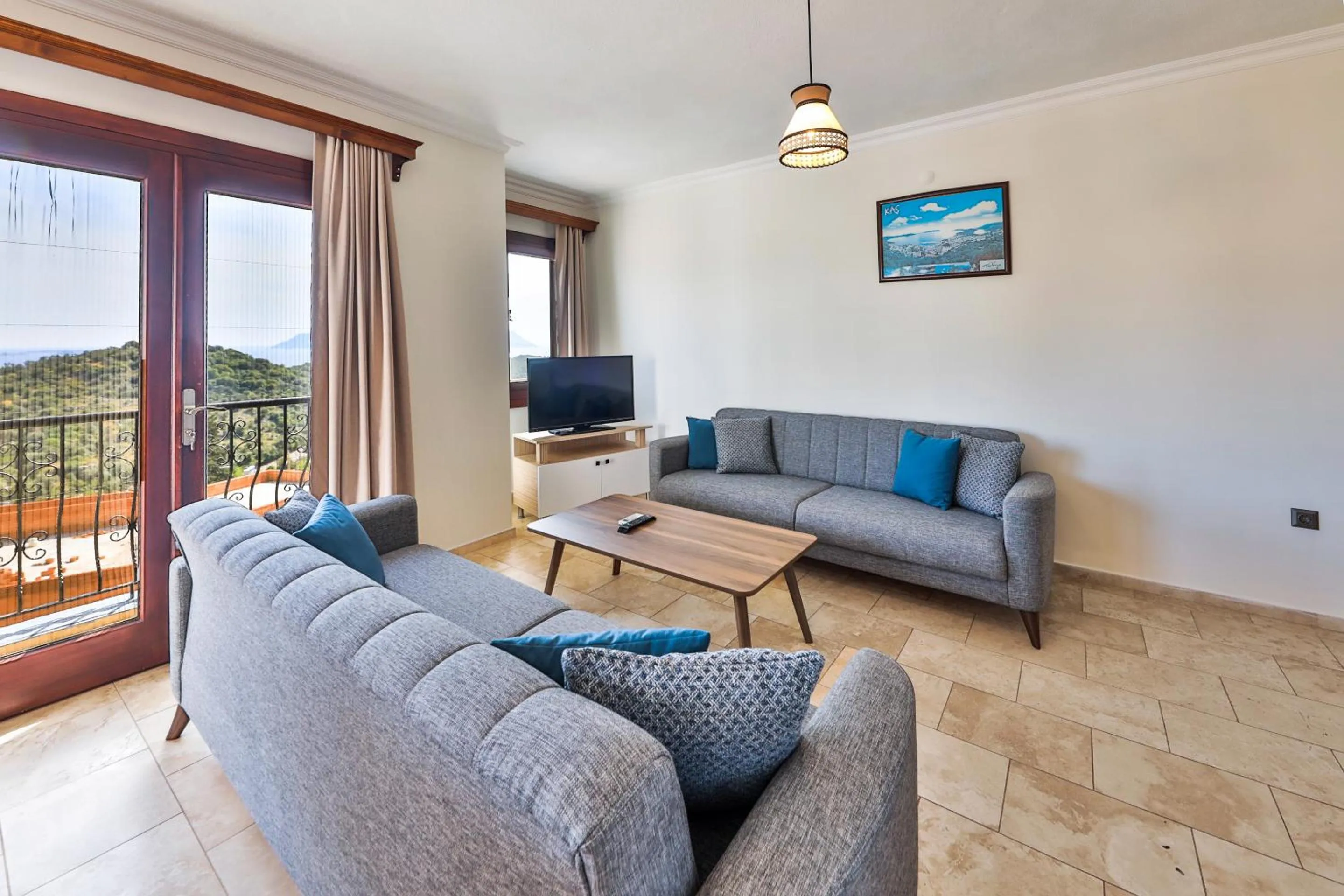 Living room in Nirvana Apartments