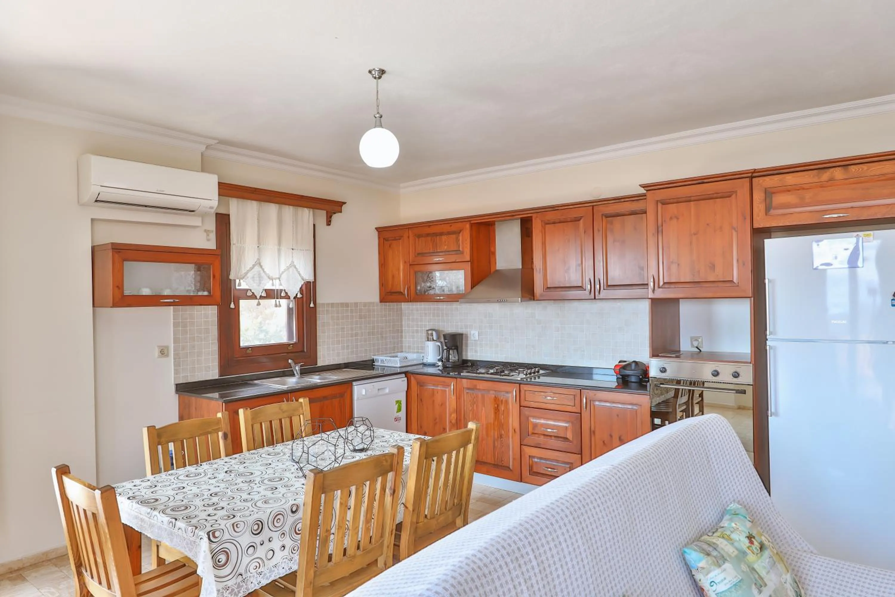 Dining area in Nirvana Apartments