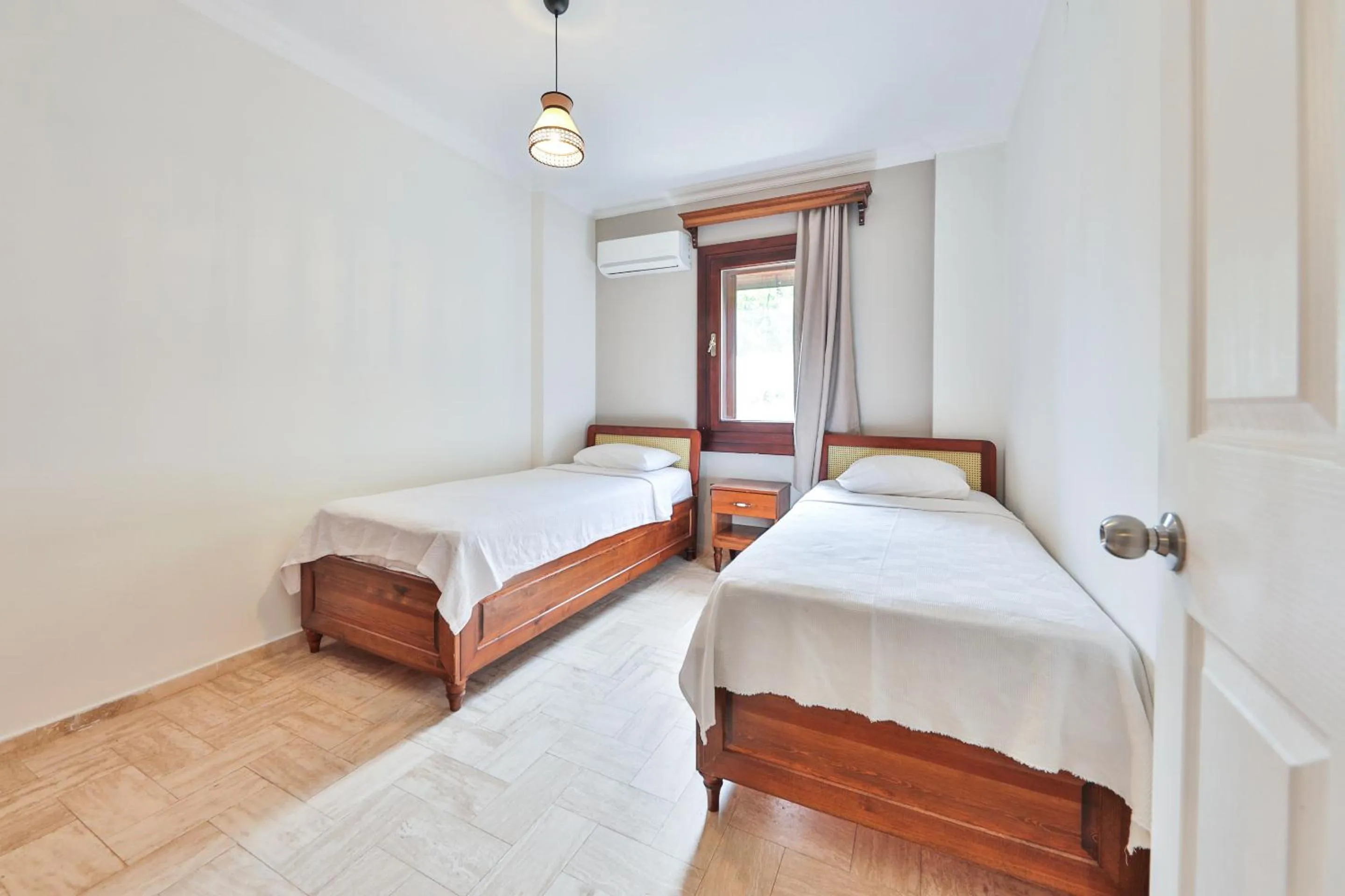 Bedroom, Bed in Nirvana Apartments