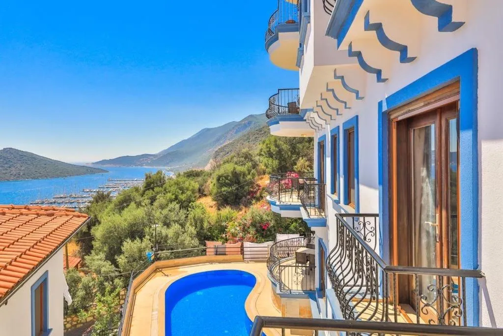 Pool view in Nirvana Apartments