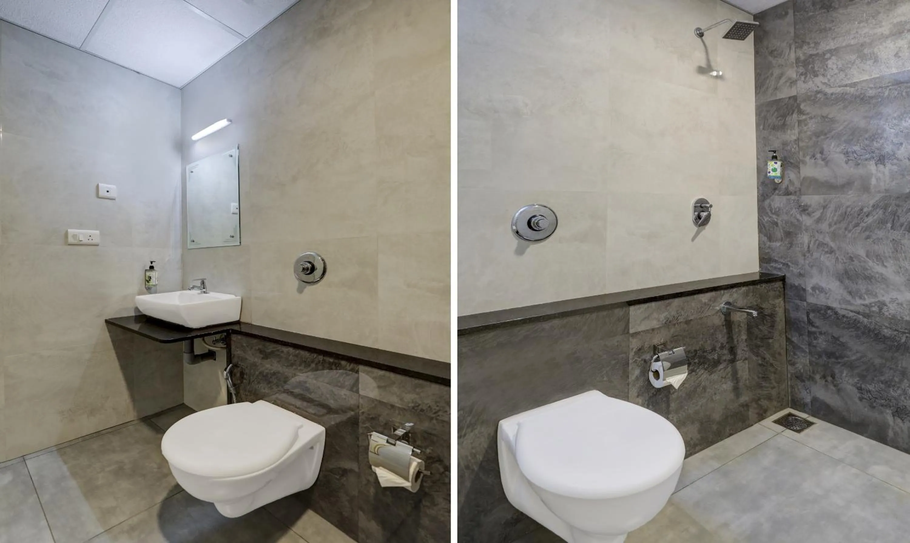 Bathroom in Treebo The Horizon Kankanady