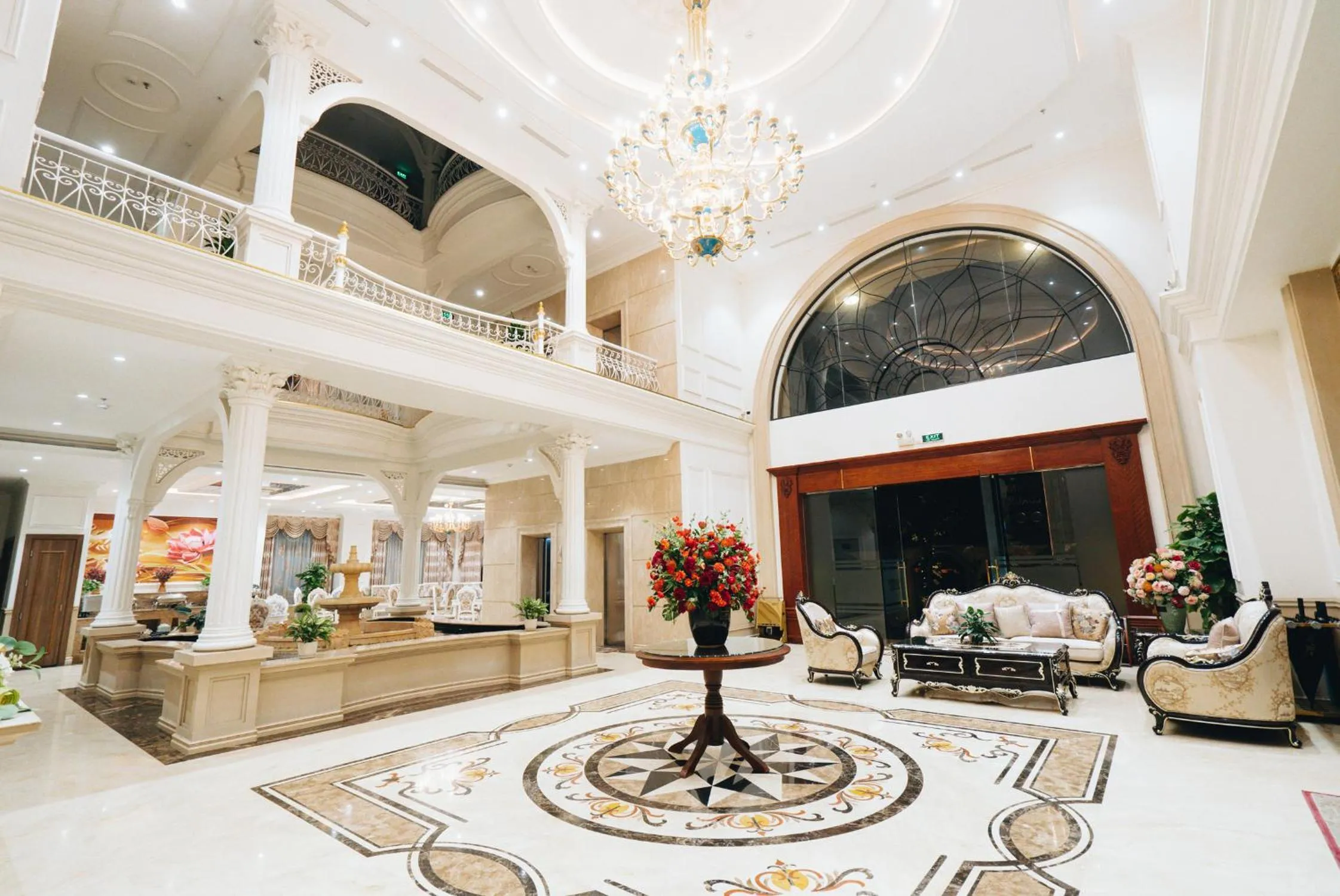 Lobby or reception in Manh Quan Luxury Hotel