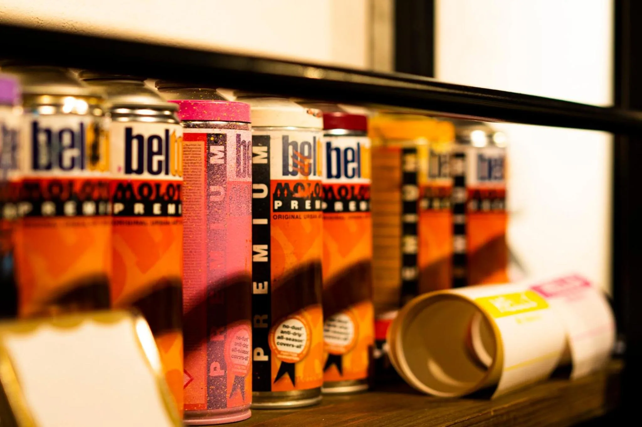 Decorative detail in R Hostel Namba south