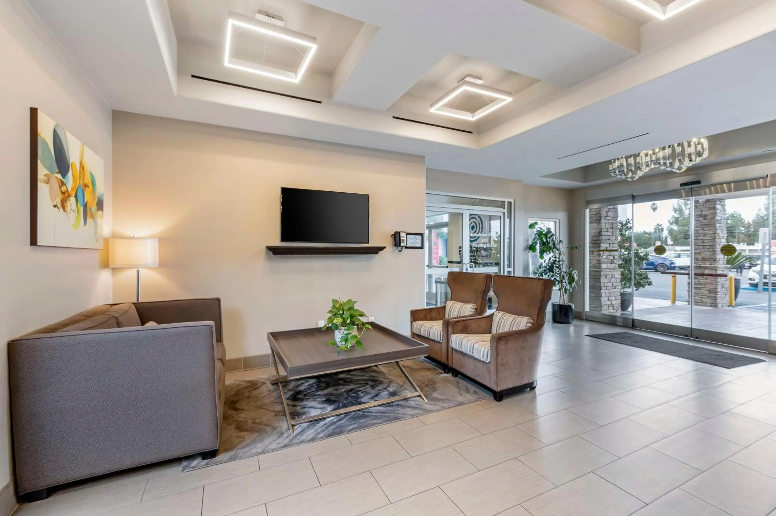 Lobby or reception in Best Western Canoga Park Motor Inn