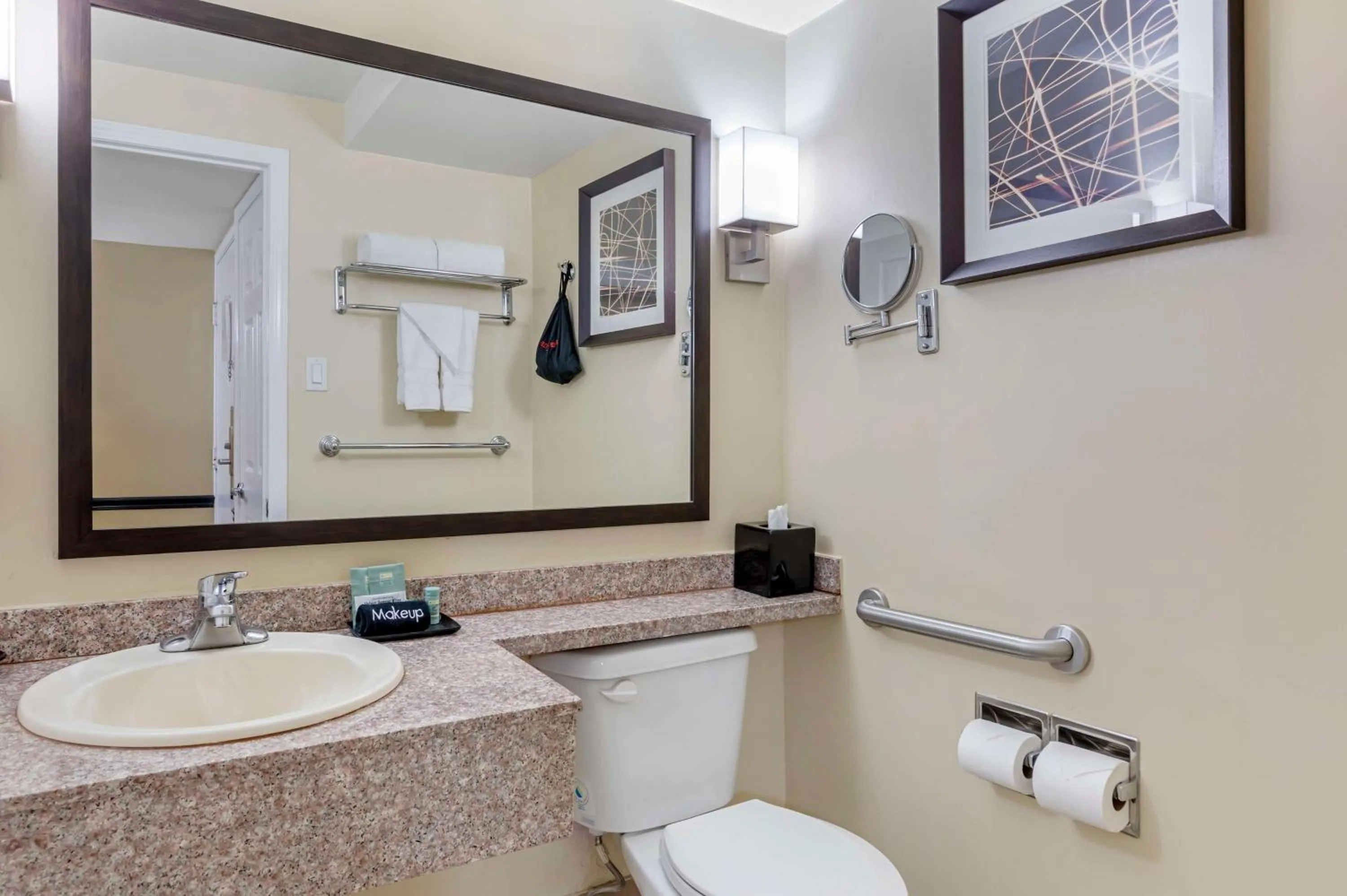 Bathroom in Best Western Canoga Park Motor Inn