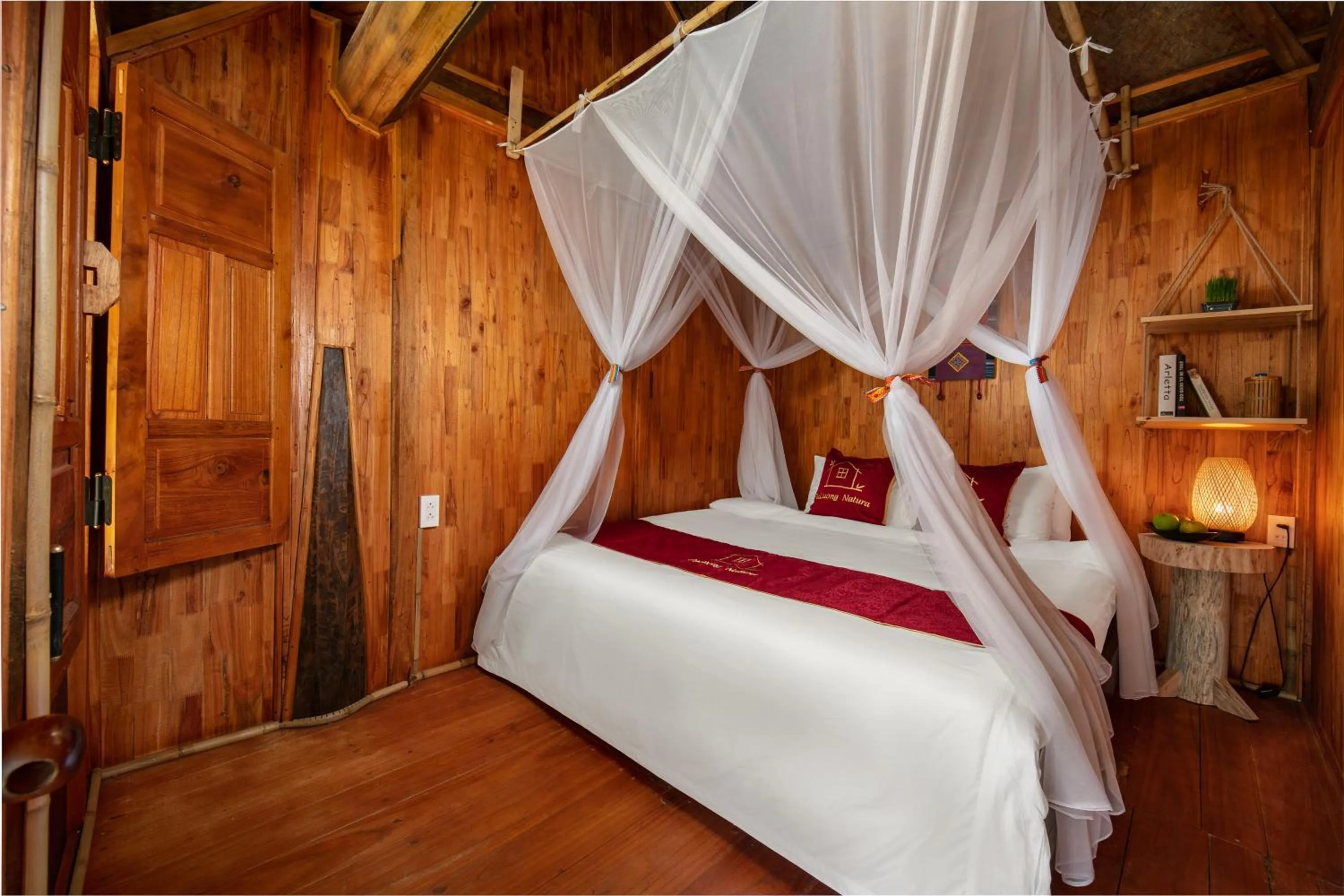 Bed in Pu Luong Natura