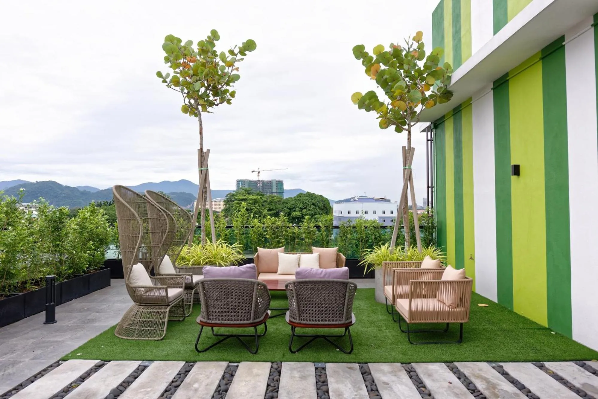 Garden in Sojourn Spa Hotel Ipoh