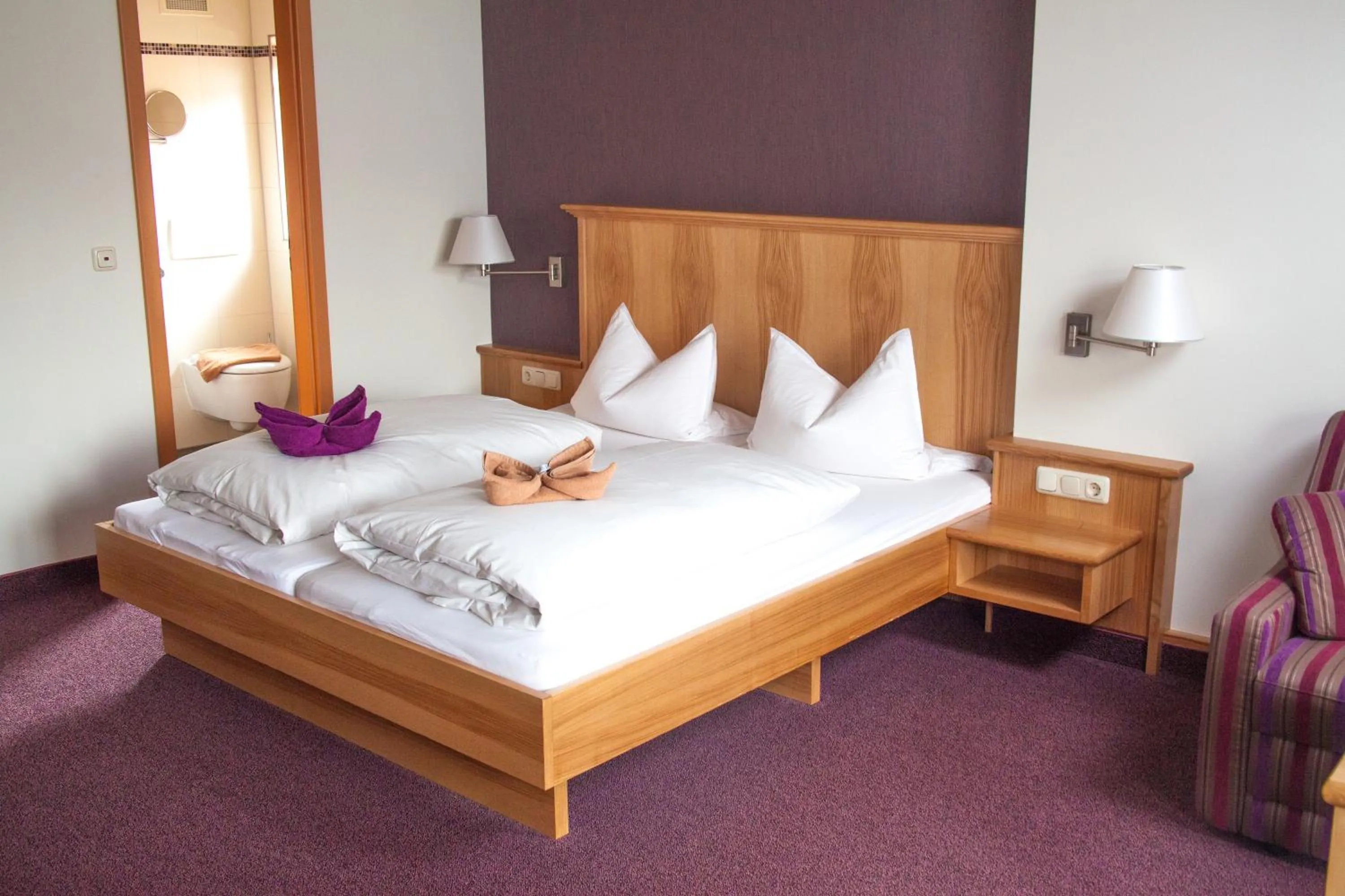 Bed in Gasthof zum Bäckerwirt