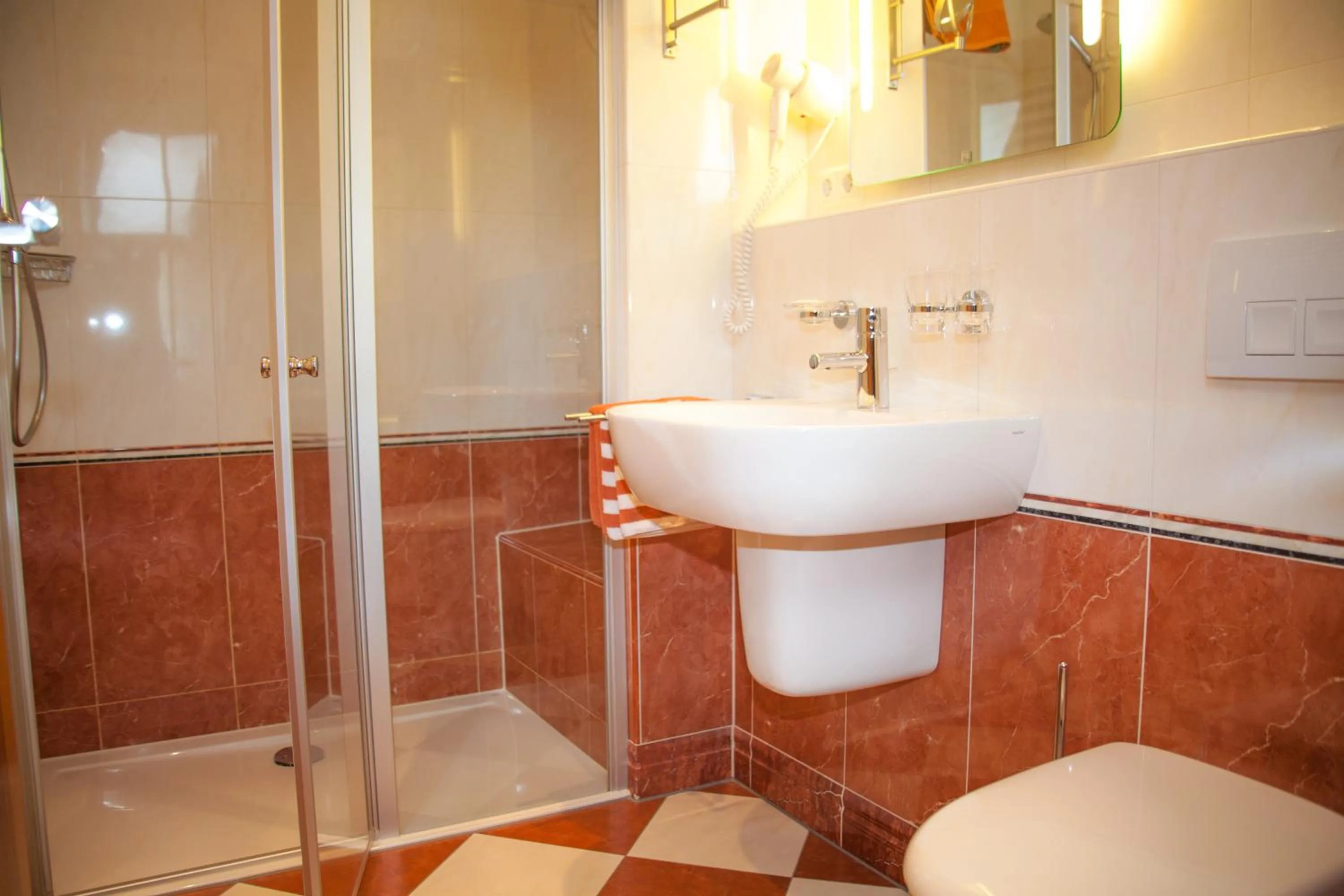 Bathroom in Gasthof zum Bäckerwirt