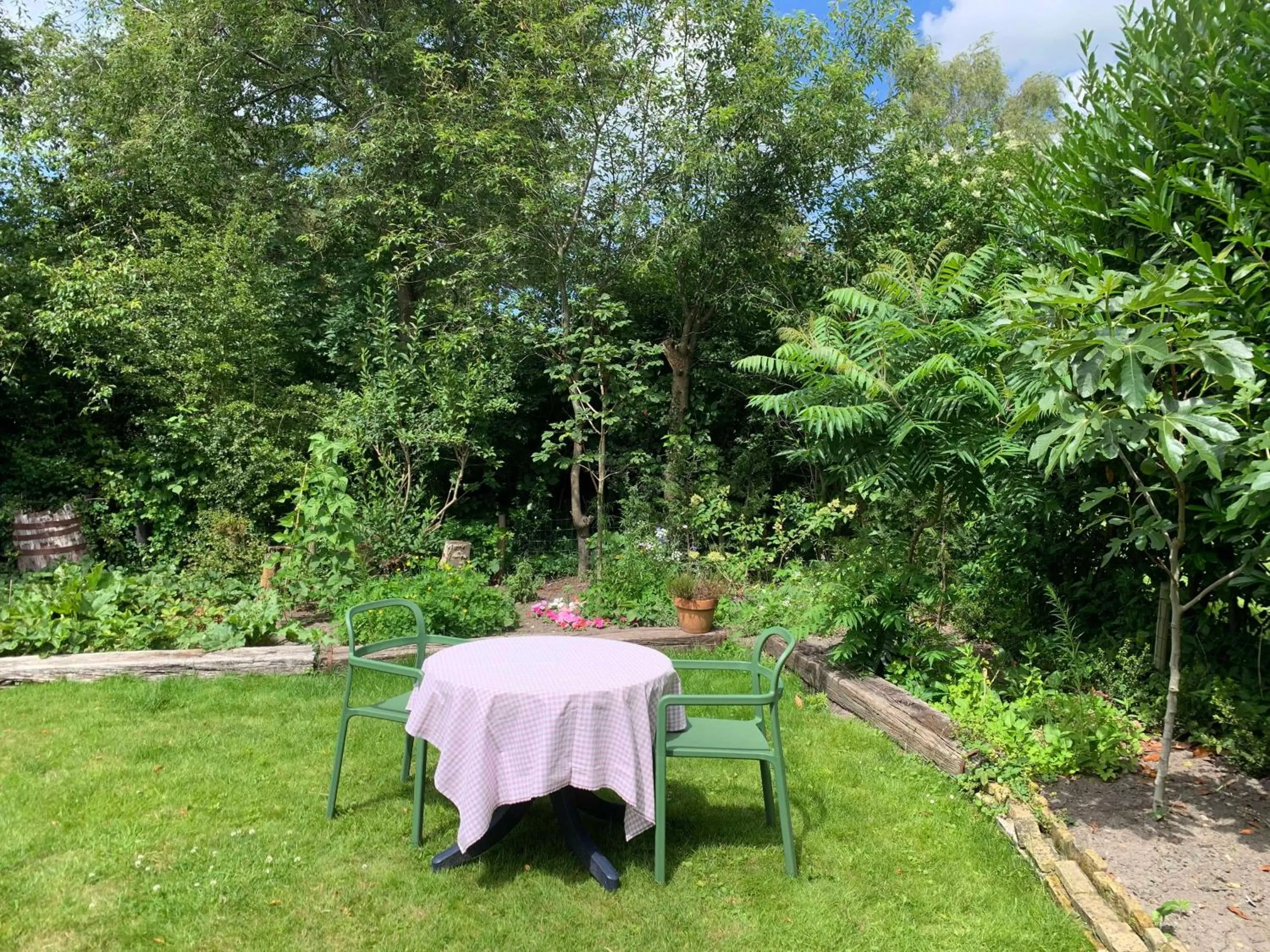 Garden in B&B de Bels