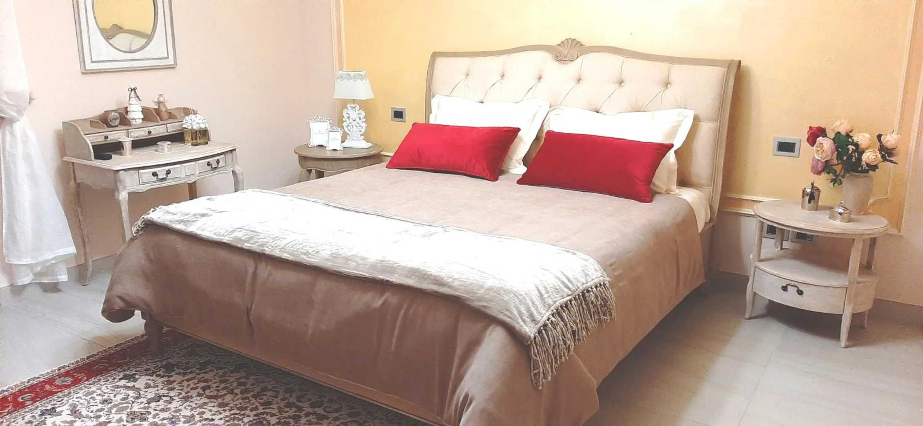 Bed in Villa Arya