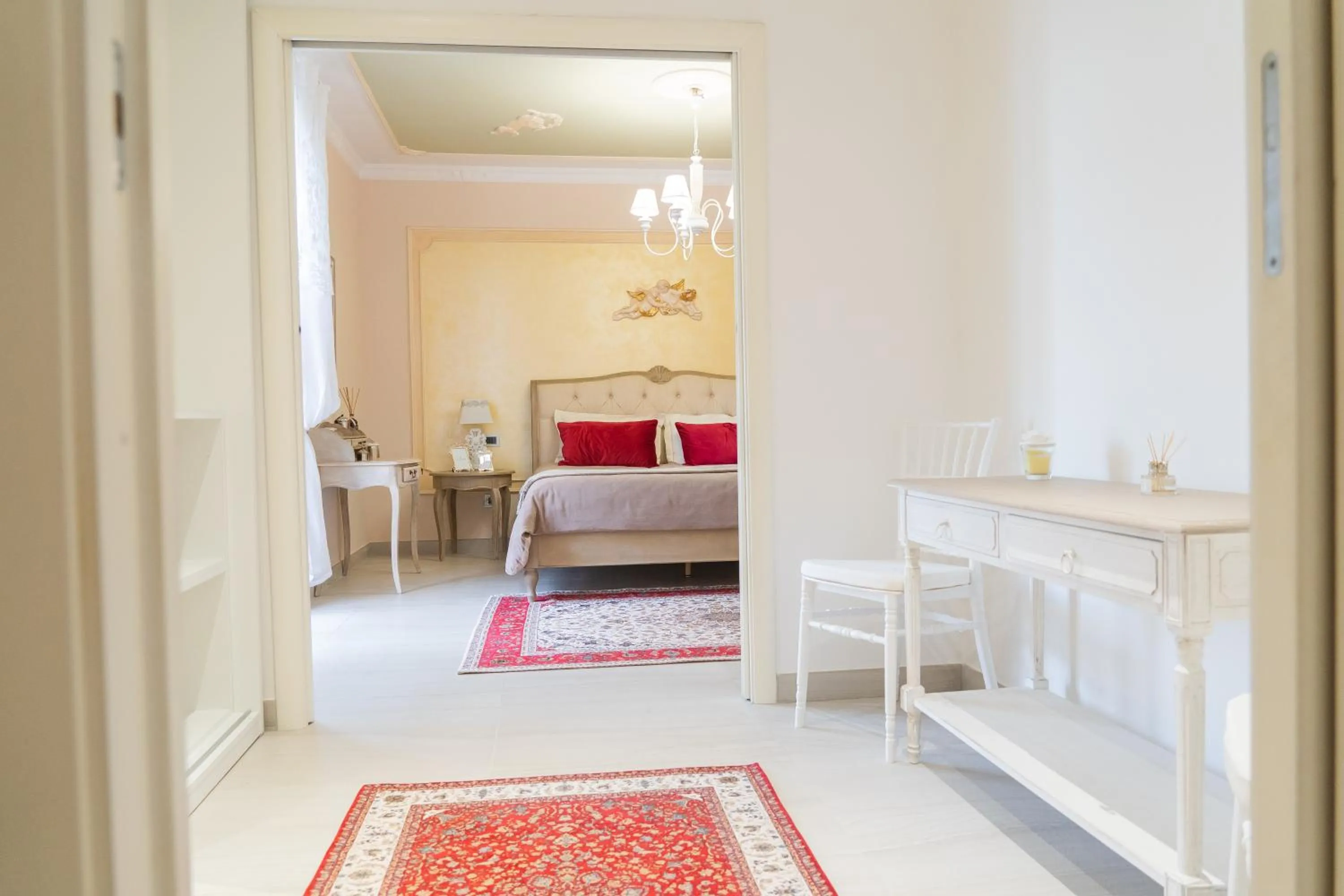 Seating area in Villa Arya