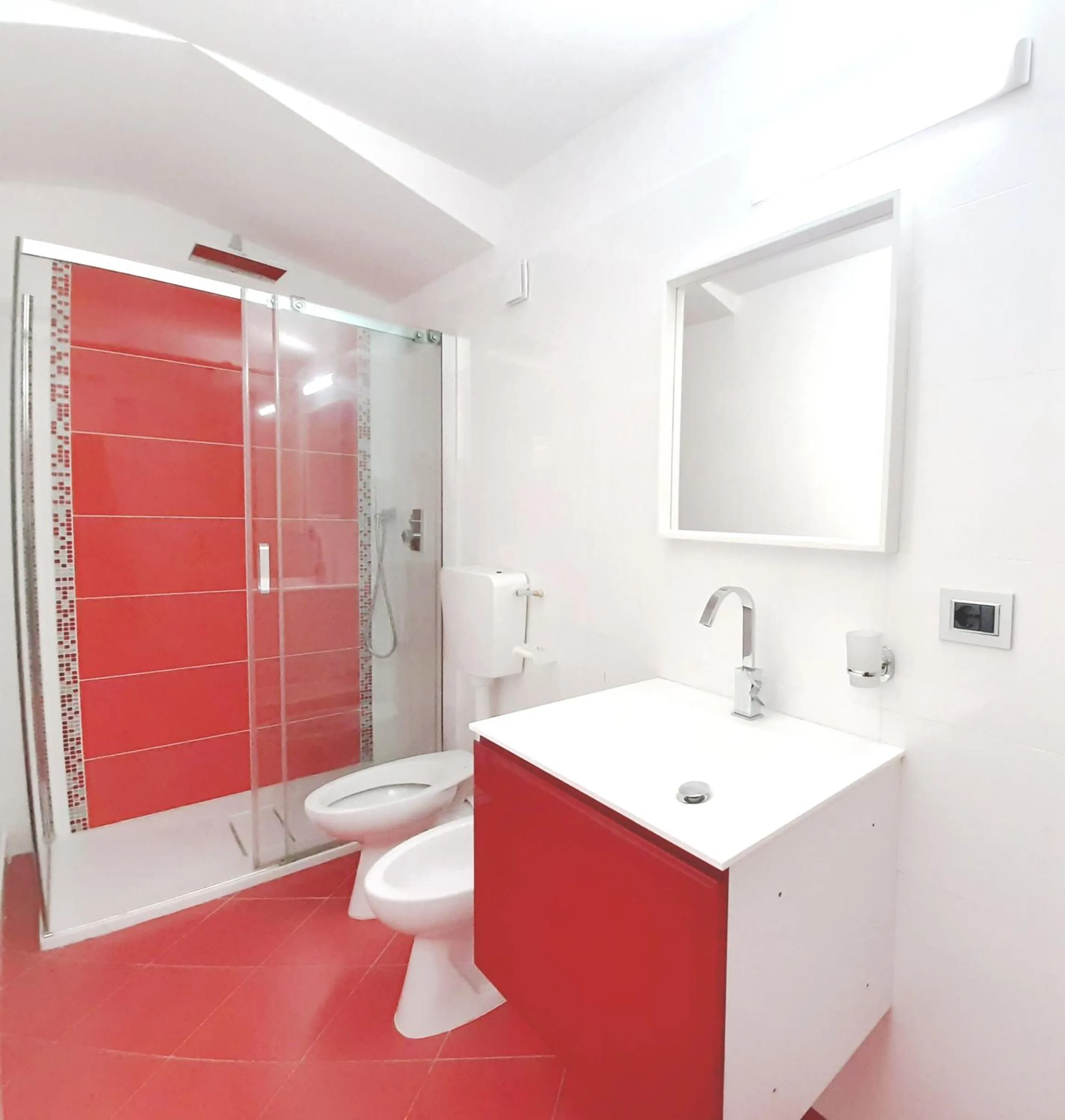 Shower in Villa Arya