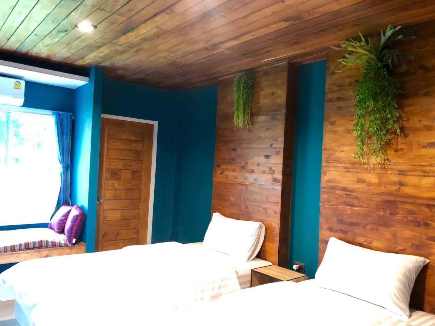 Bed in Ruankaew Boutique Resort Lampang