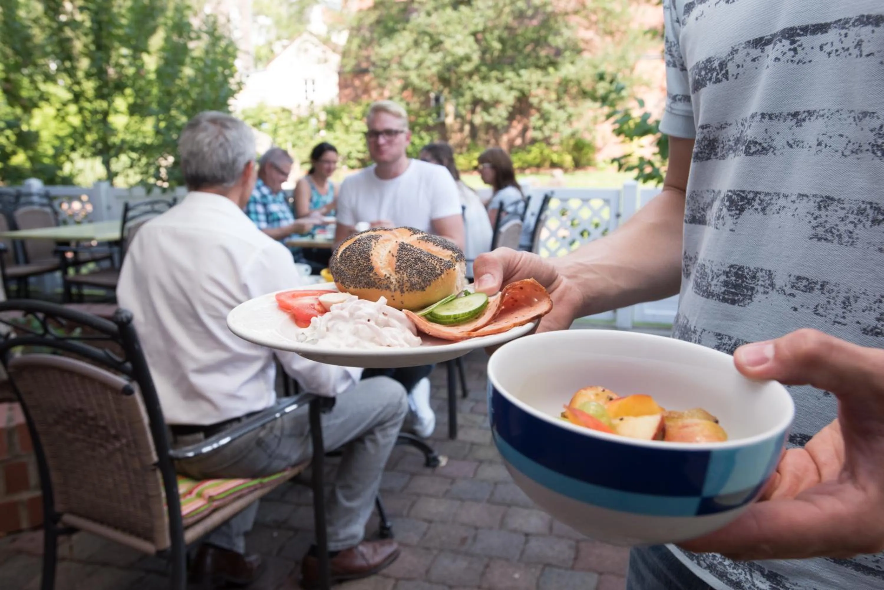 Food and drinks in Hotel & Auberge le Journal