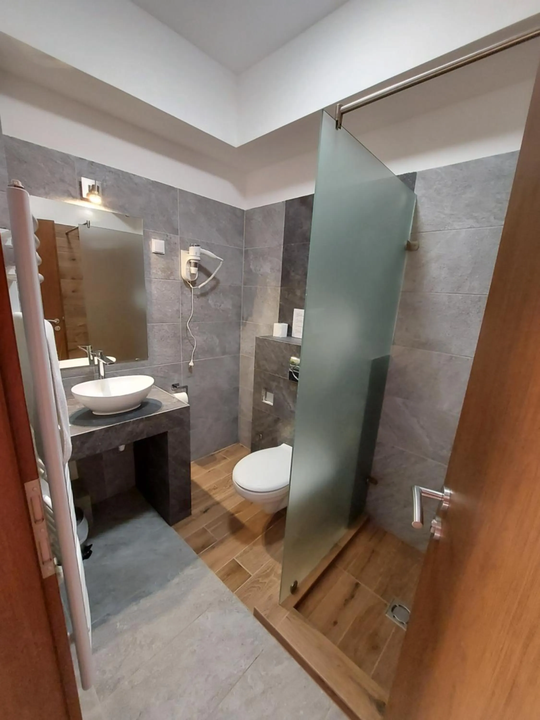 Bathroom in Vén Diófa De Lux Panzió