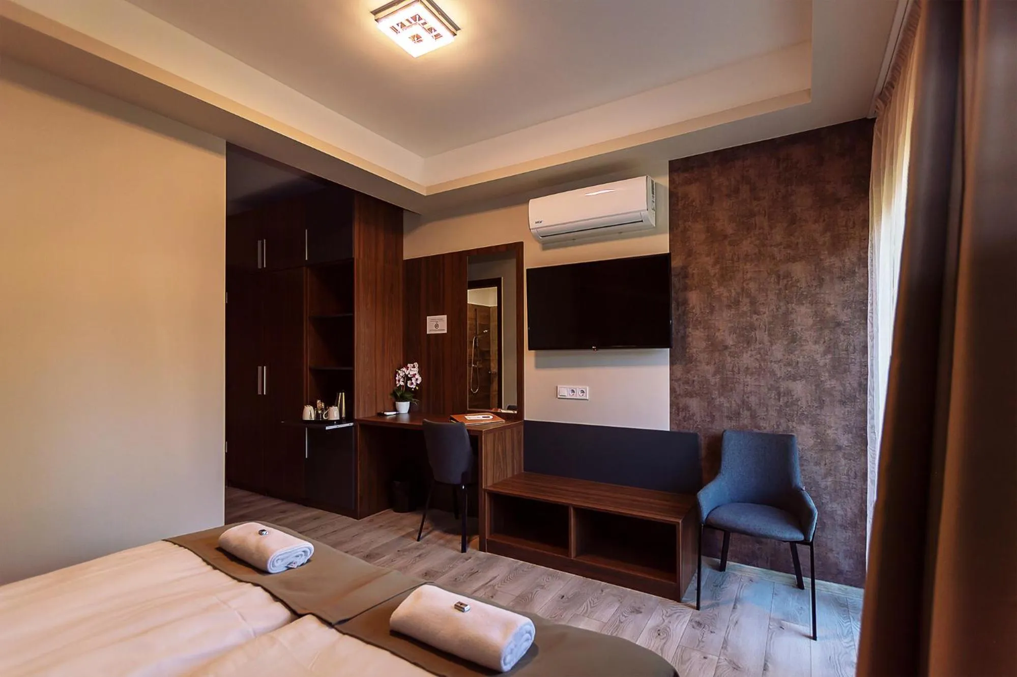 Bed in Vén Diófa De Lux Panzió