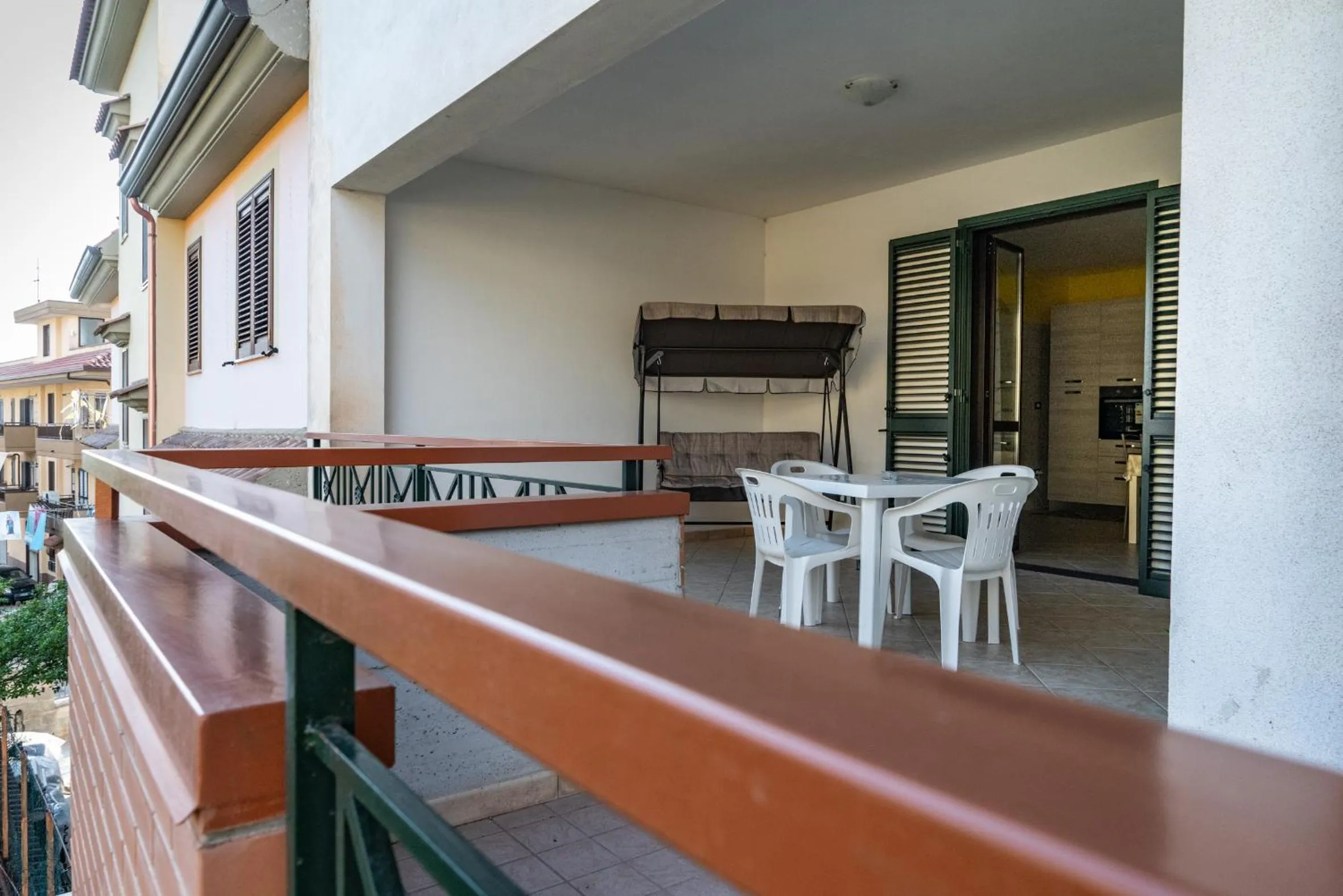 Balcony/Terrace in B&B Salerno