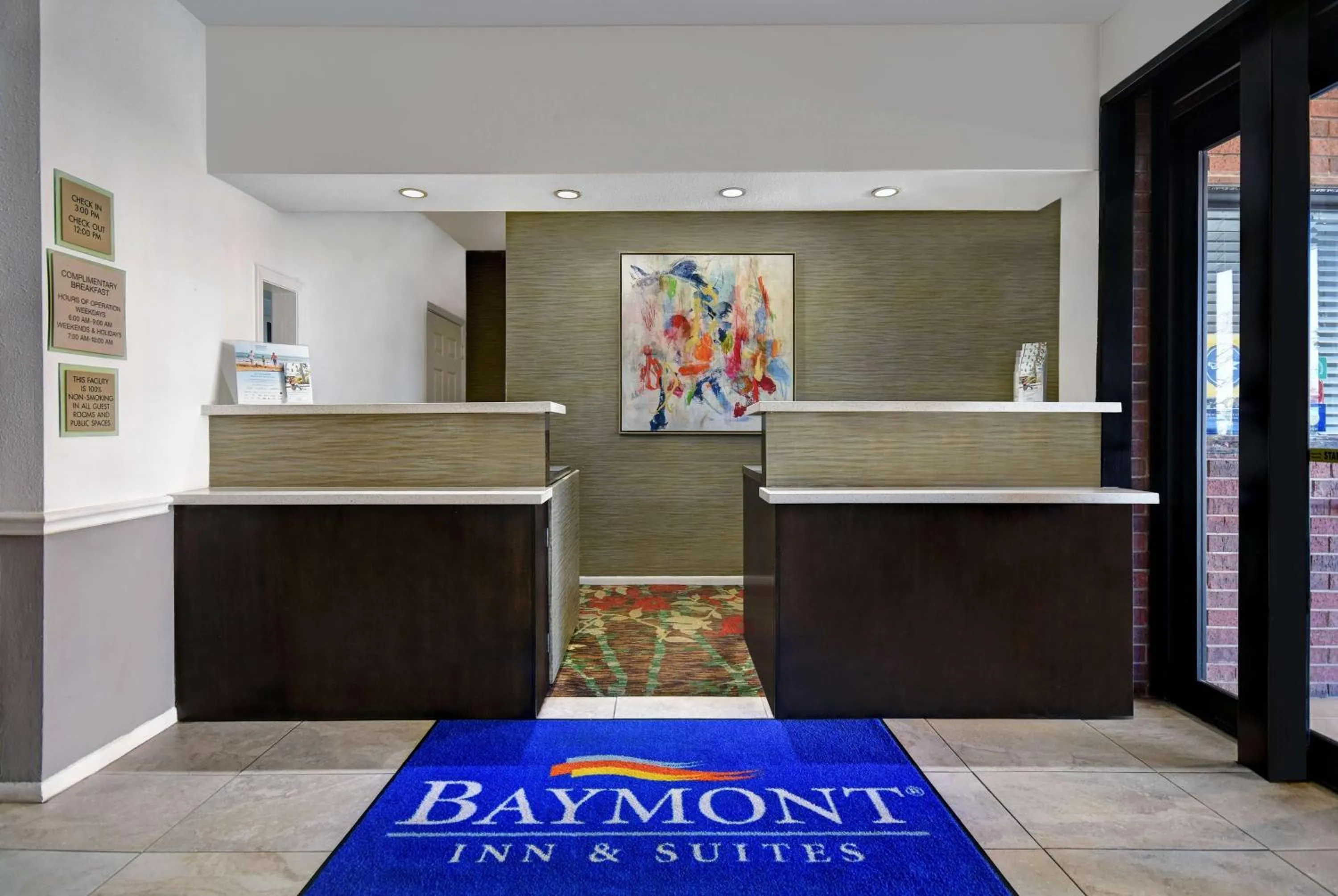 Lobby or reception in Baymont by Wyndham Houston/Westchase