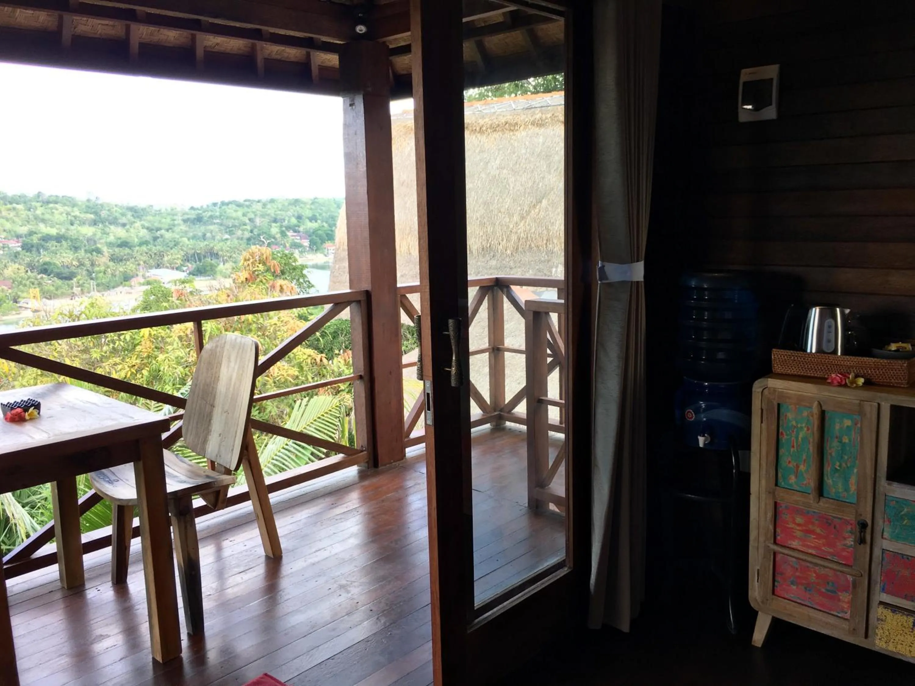 Balcony/Terrace in Twin Island Villas & Dive Resort