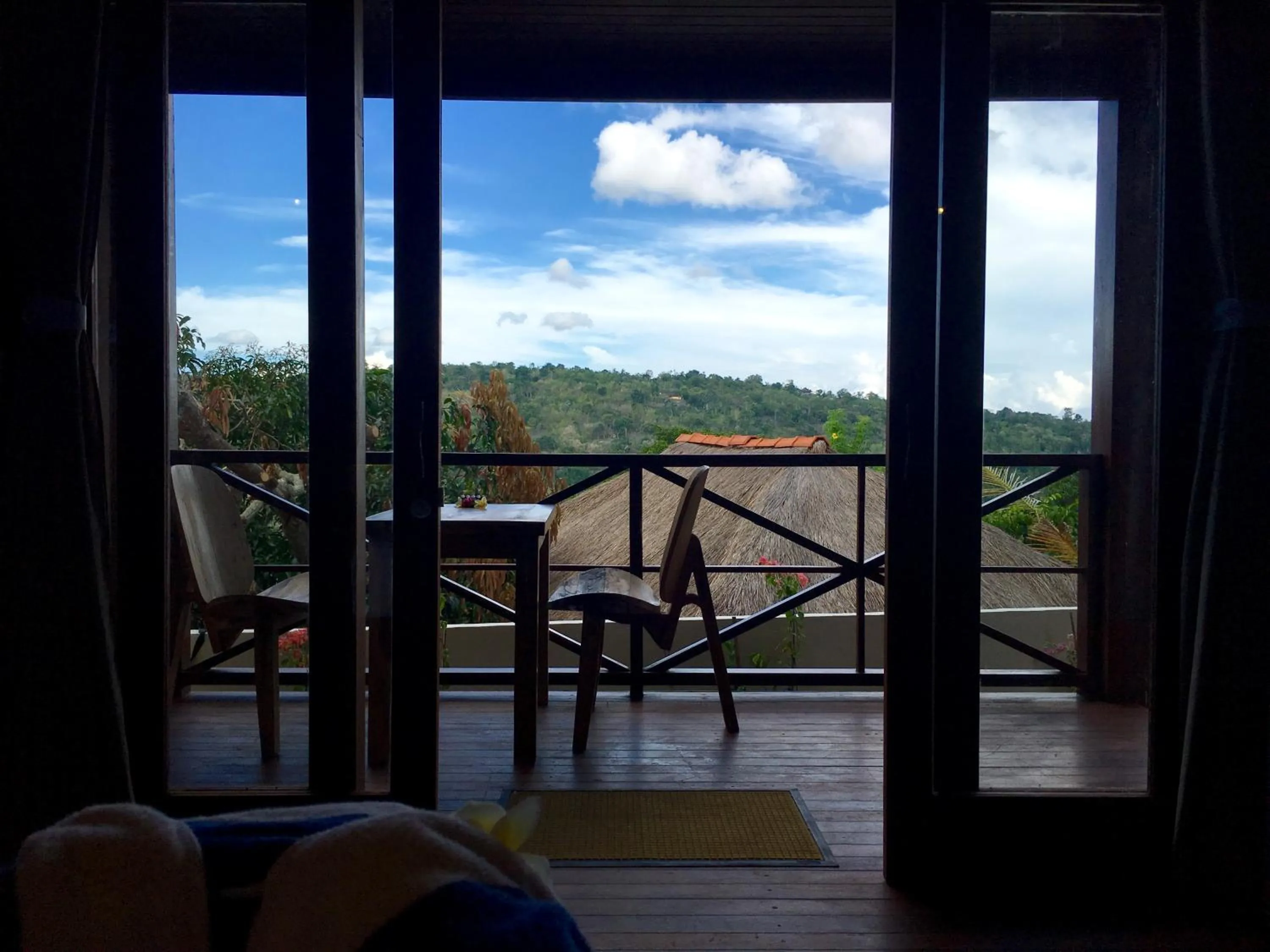 Balcony/Terrace in Twin Island Villas & Dive Resort