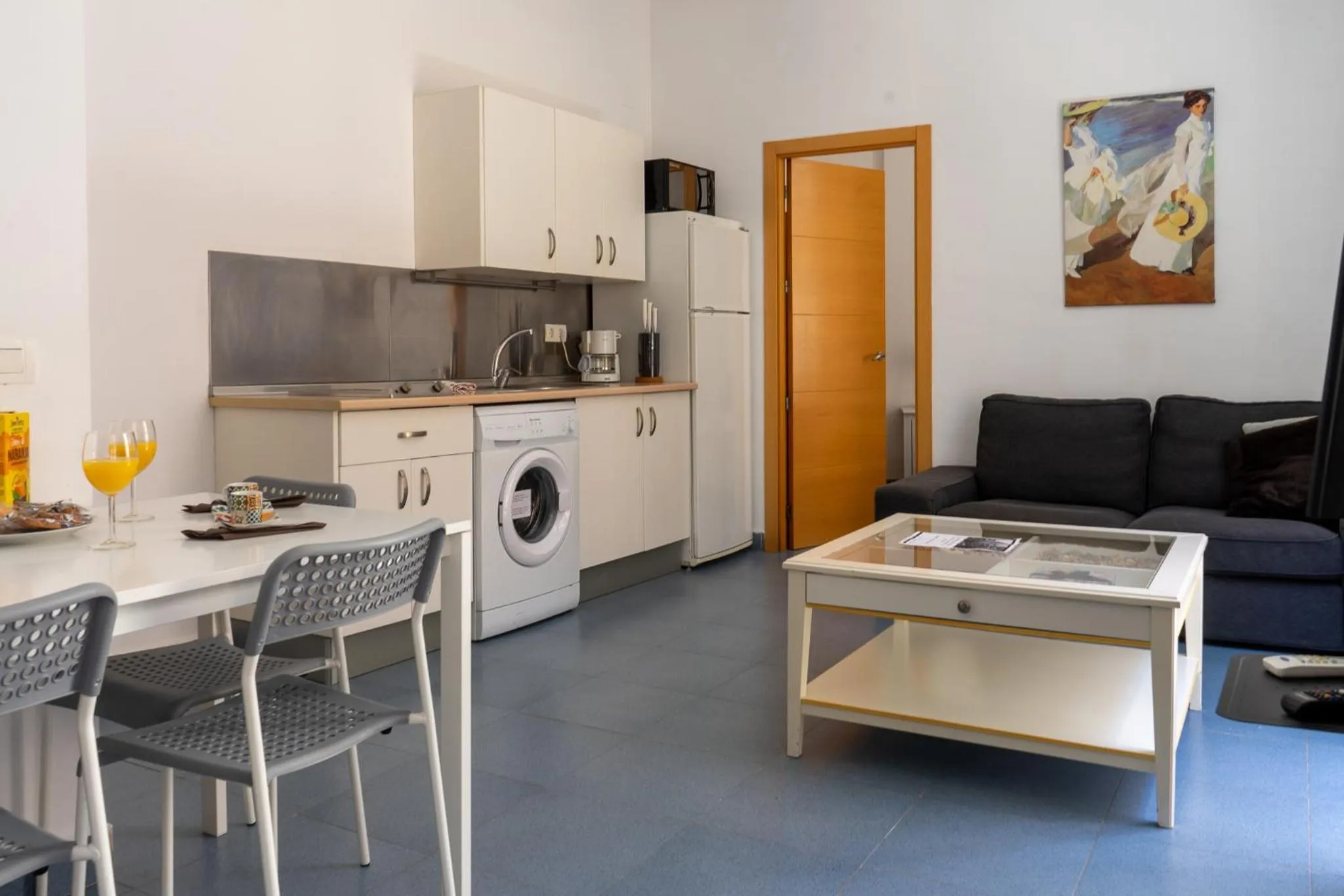 Living room in Mar y Arte Apartamentos